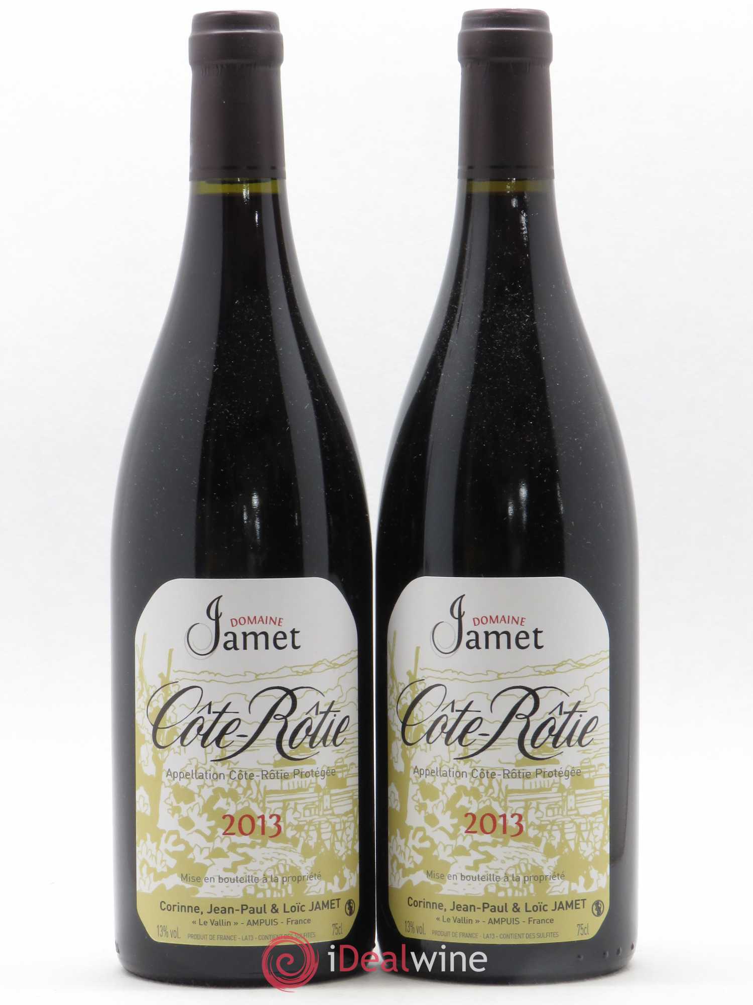 Côte-Rôtie Jamet (Domaine) 2013 - Lot de 2 bouteilles - 0