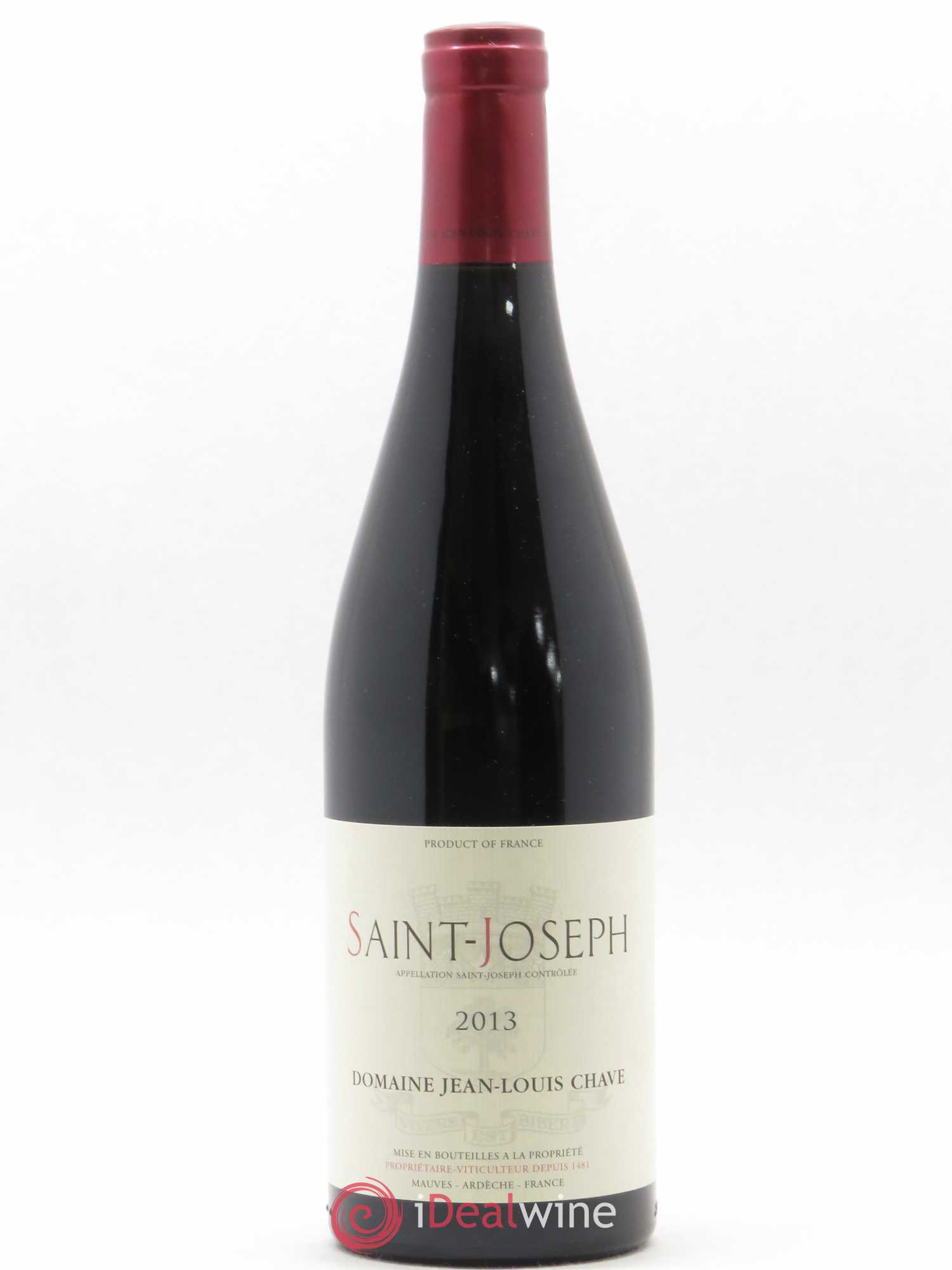Saint-Joseph Jean-Louis Chave 2013 - Lot de 1 bouteille - 0