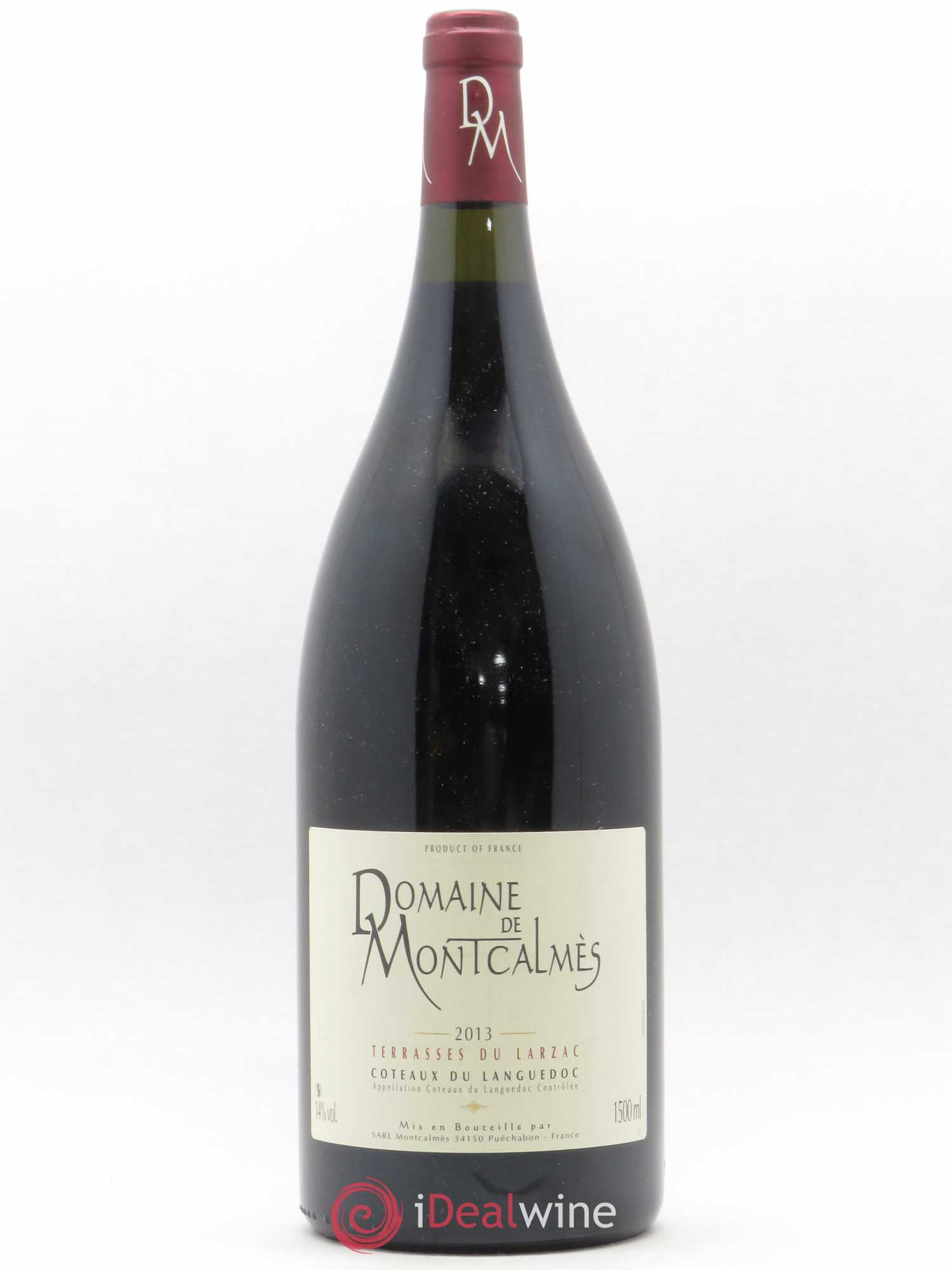 Terrasses du Larzac Domaine de Montcalmès Frédéric Pourtalié 2013 - Lot de 1 magnum - 0