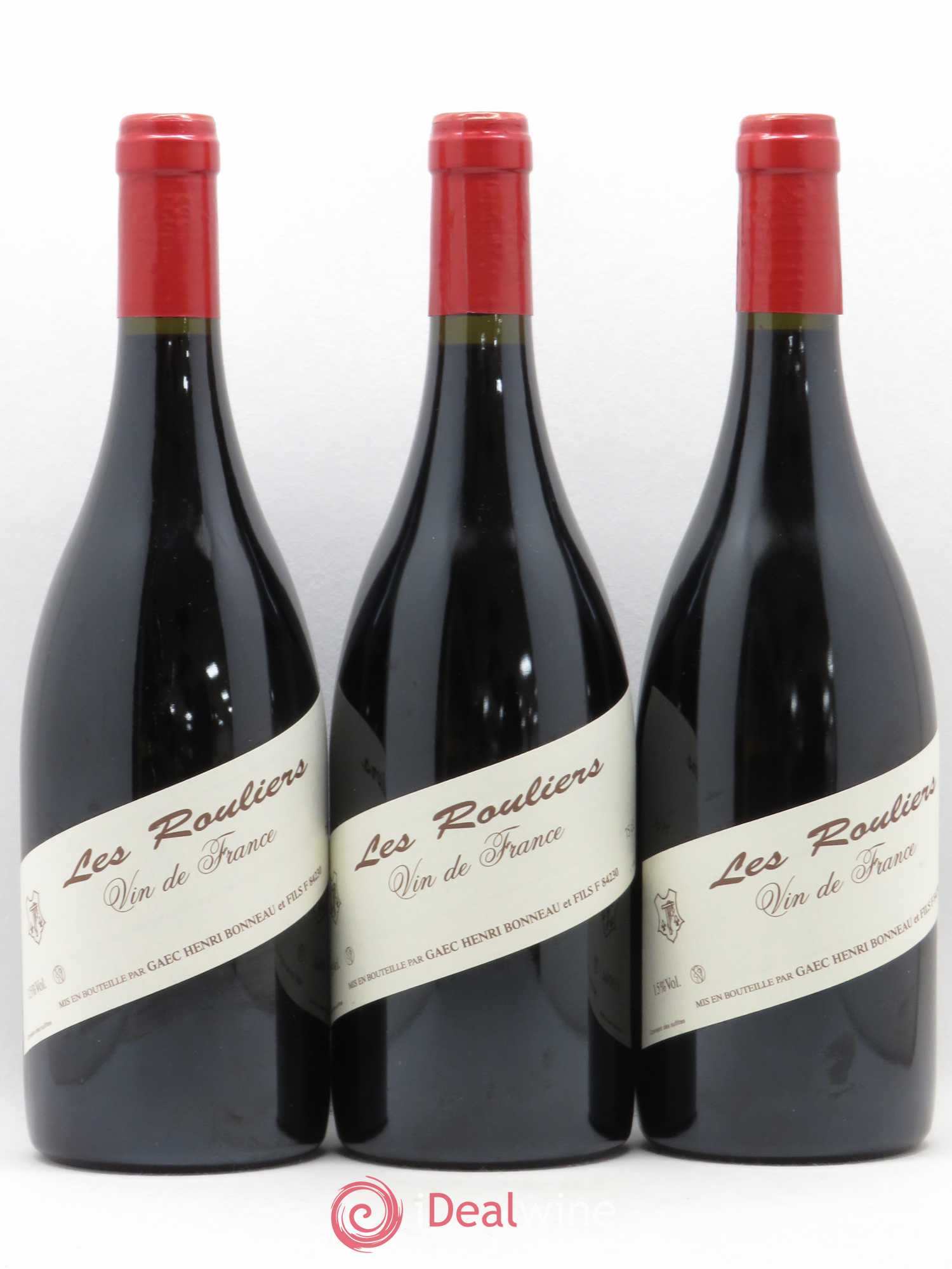 Vin de France Les Rouliers Henri Bonneau & Fils - Lot de 3 bouteilles - 0