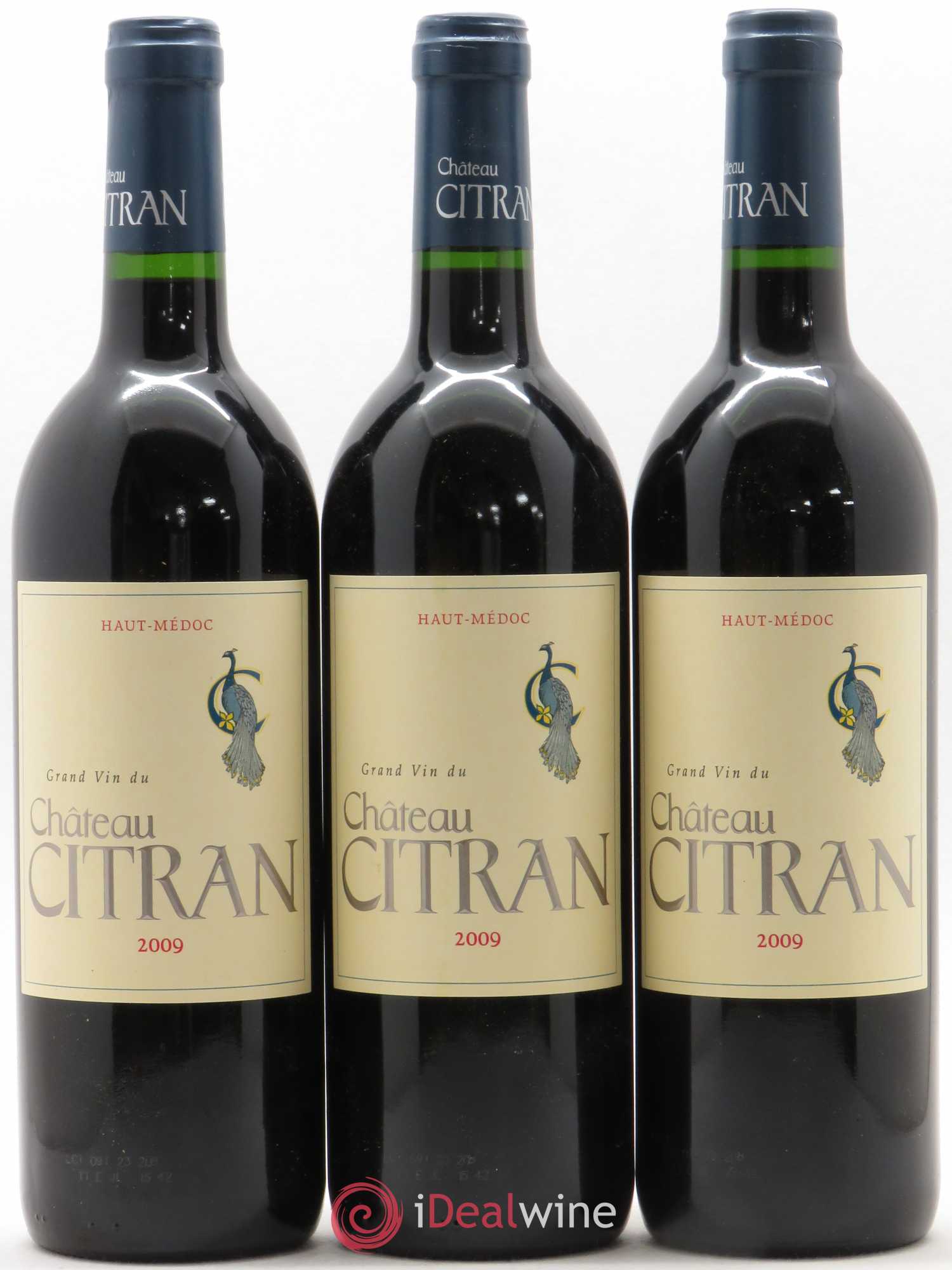 Château Citran Cru Bourgeois 2009 - Lot de 3 bouteilles - 0