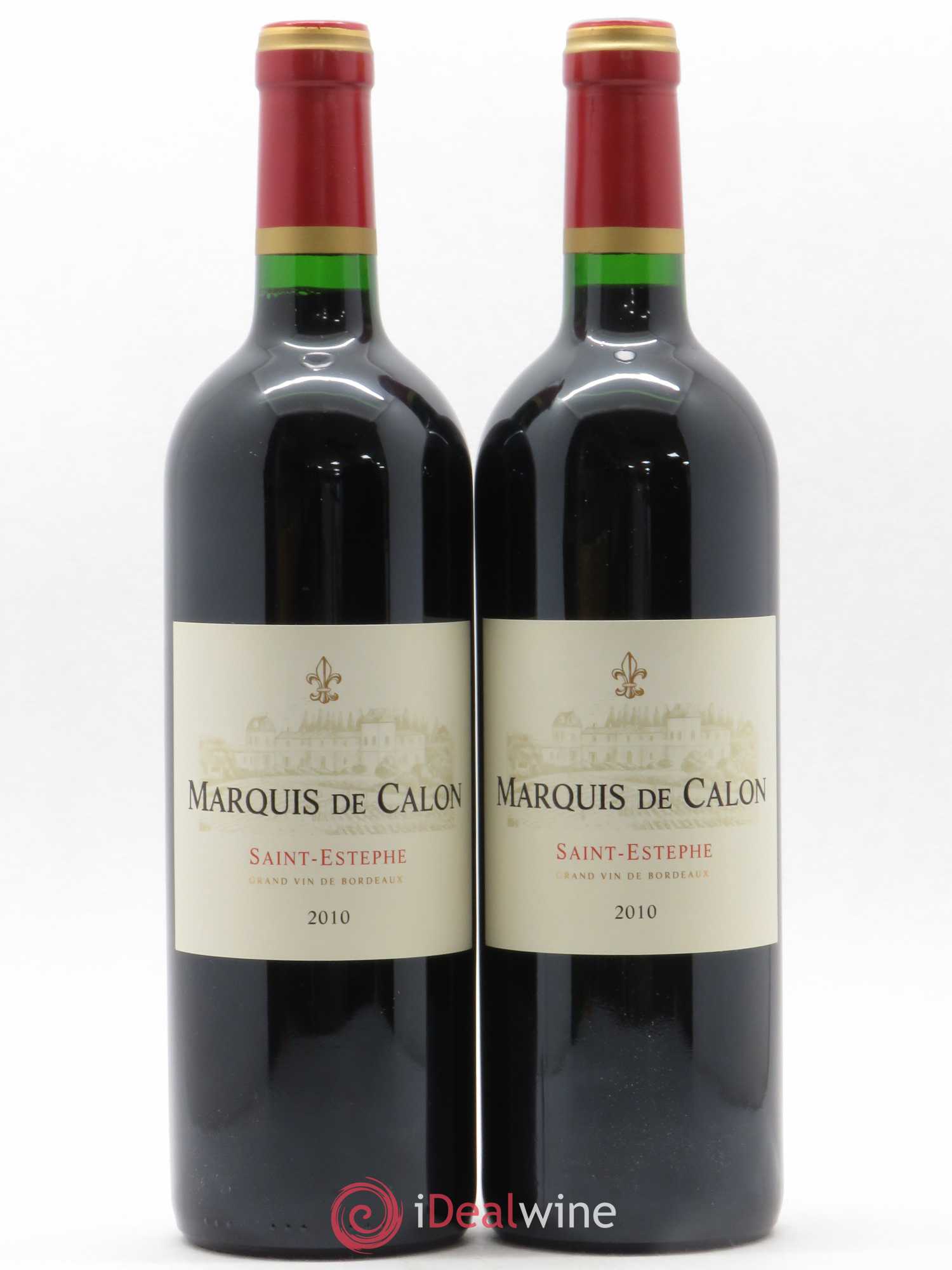Marquis de Calon Second Vin 2010 - Lot de 2 bouteilles - 0