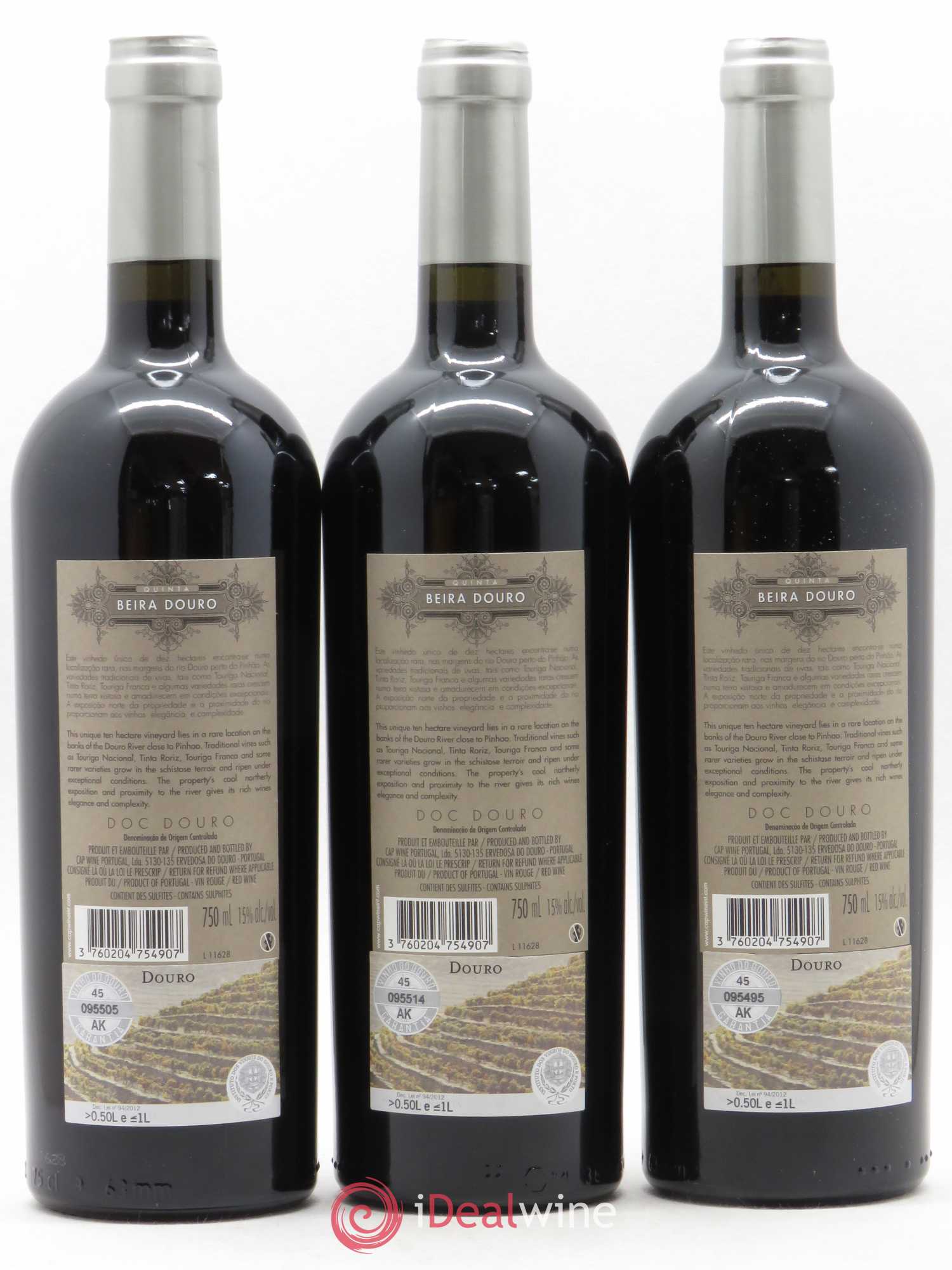 Douro Quinta Beira Douro 2011 - Lot de 3 bouteilles - 1