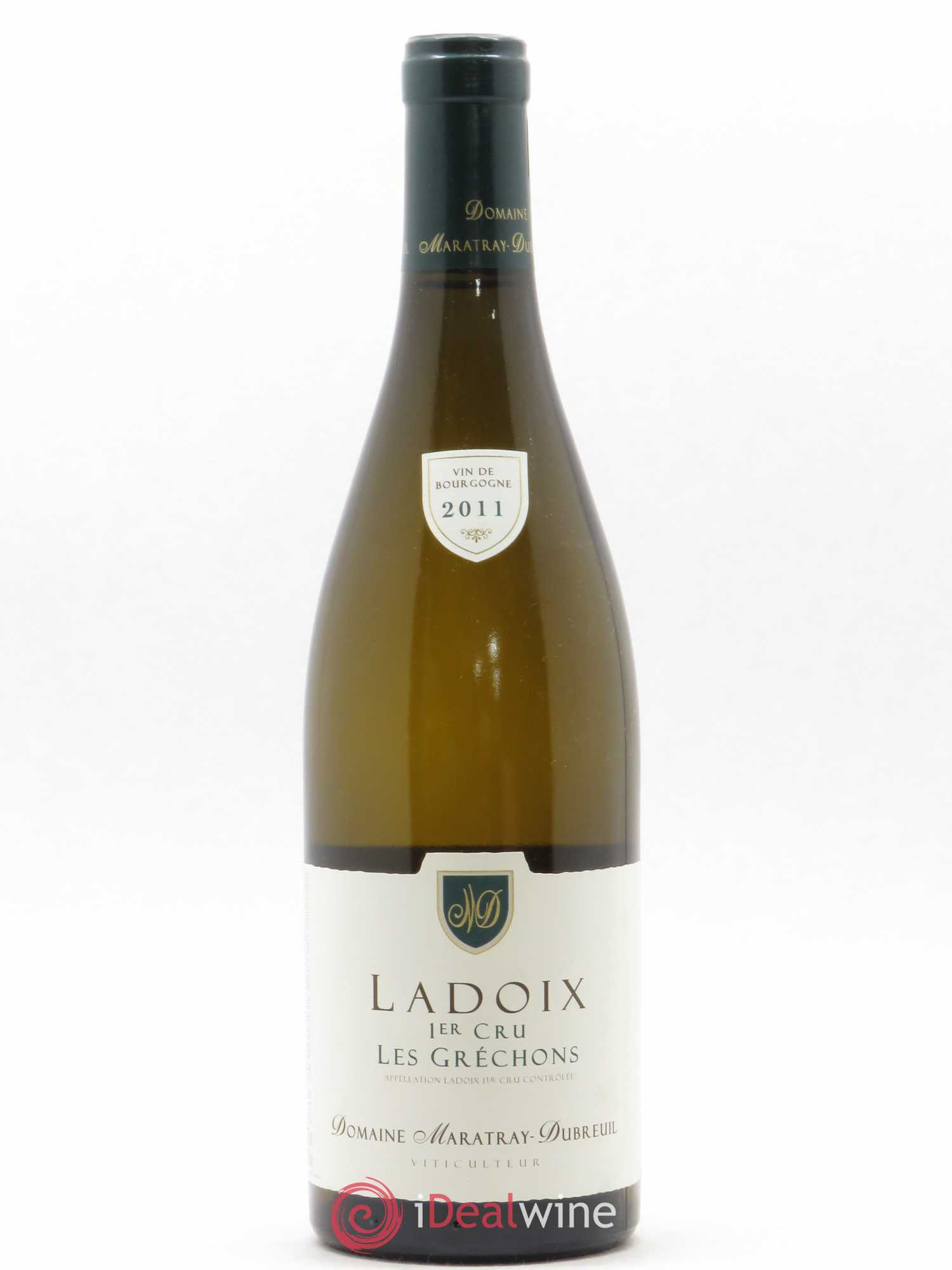 Ladoix 1er Cru Les Gréchons Domaine Maratray Dubreuil 2011 - Posten von 1 Flasche - 0