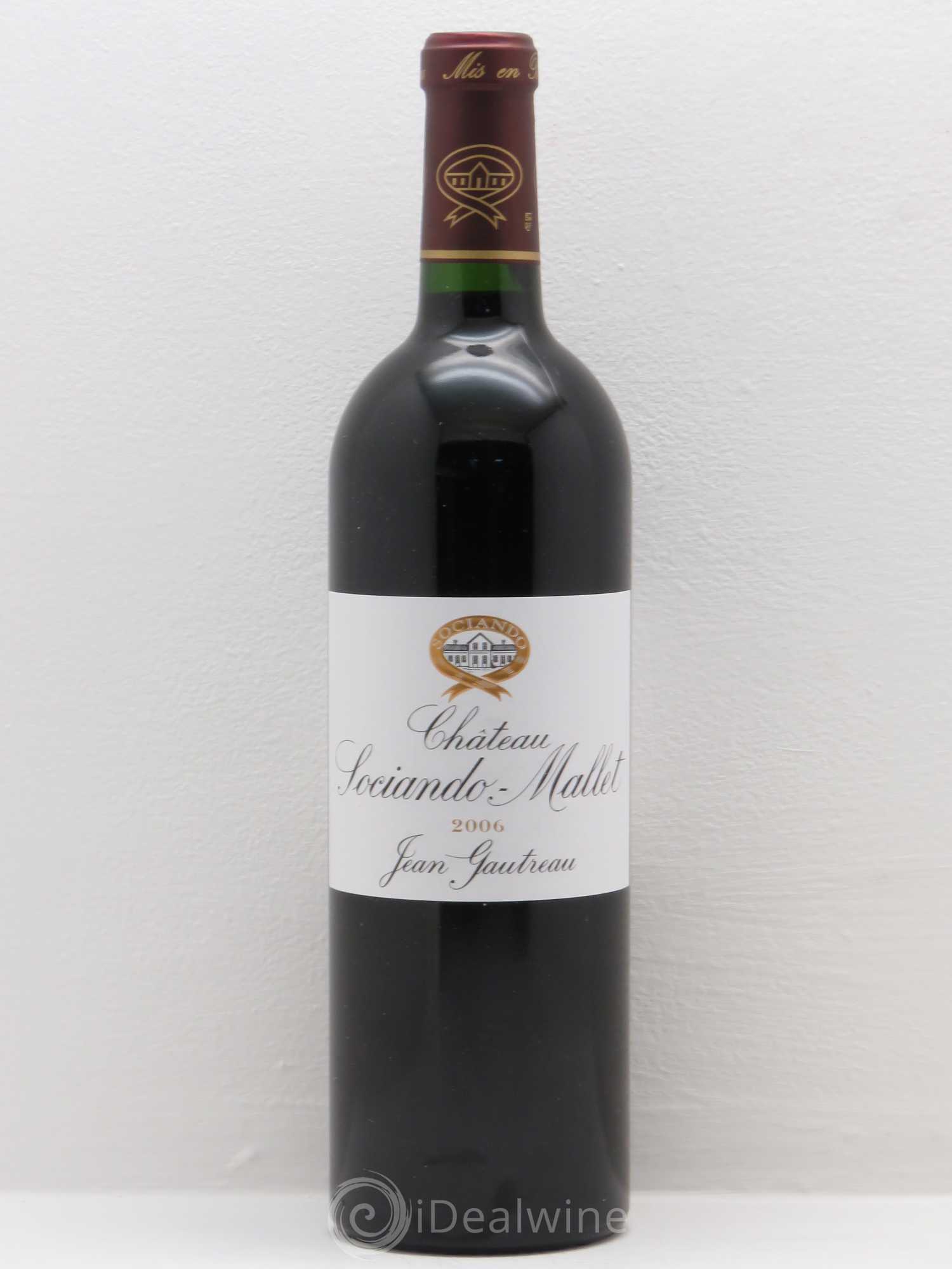 Château Sociando Mallet 2006 - Lot de 6 bouteilles - 0