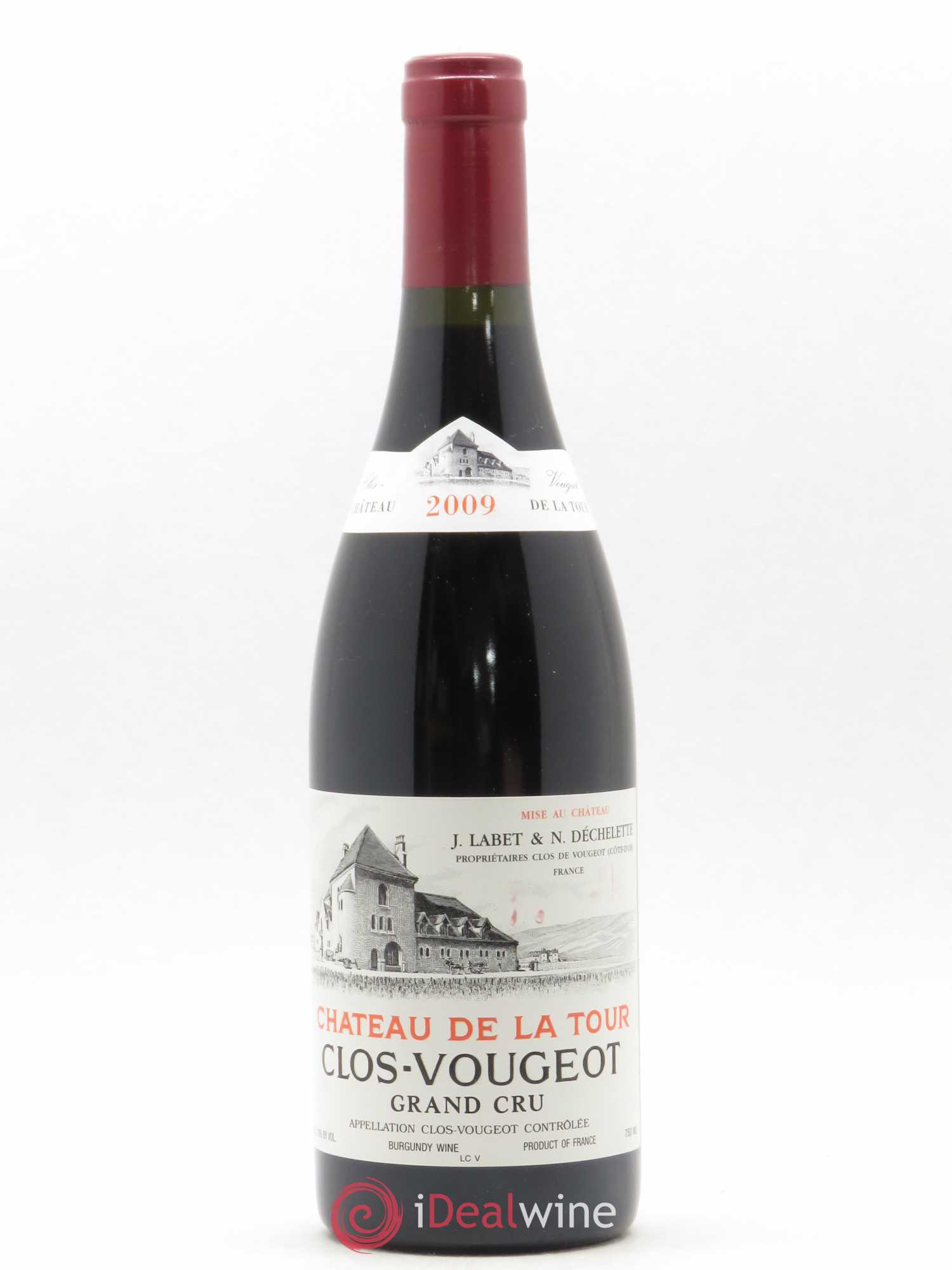 Clos de Vougeot Grand Cru Château de La Tour 2009 - Lot de 1 bouteille - 0