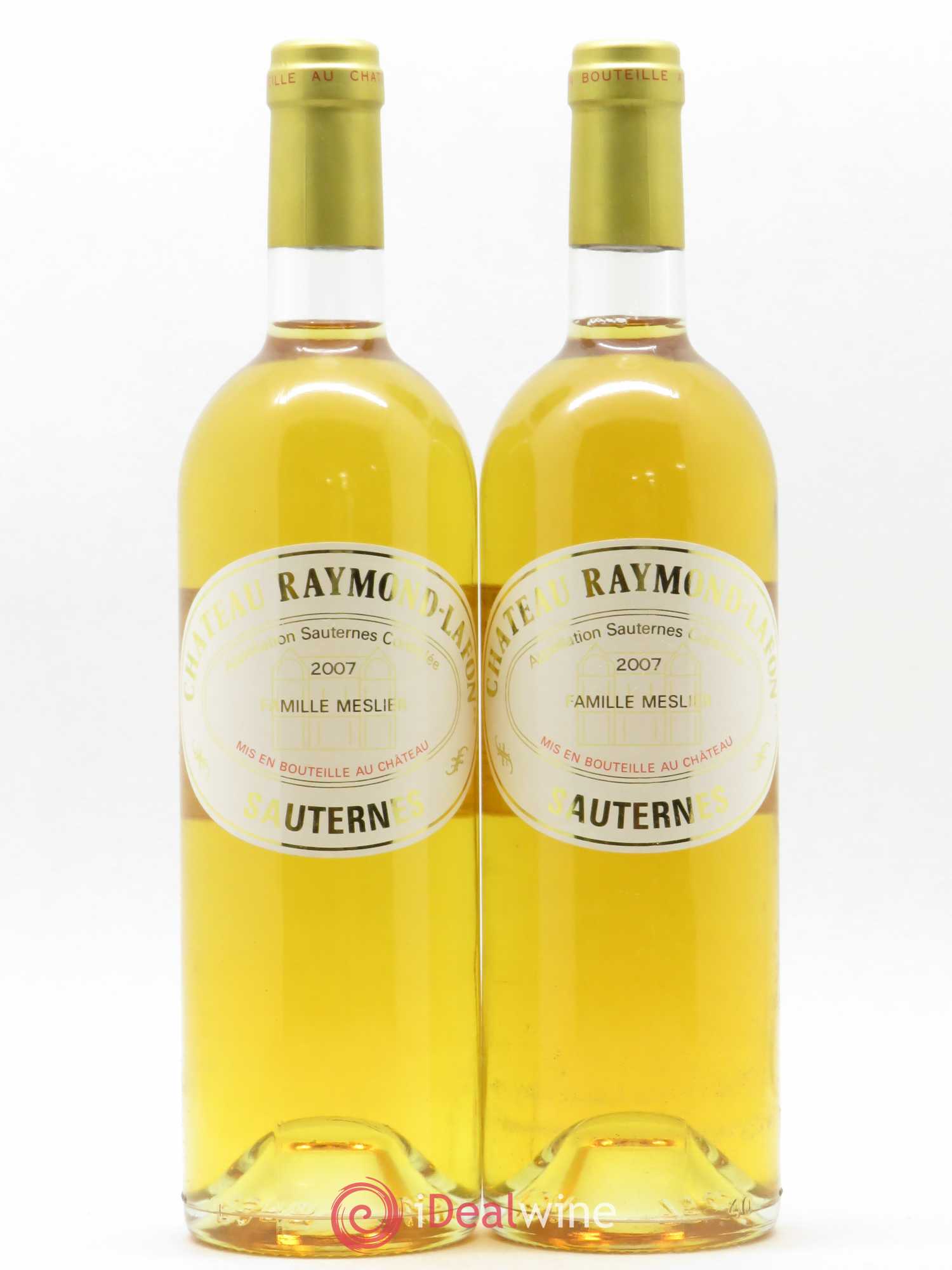 Château Raymond Lafon 2007 - Lotto di 2 bottiglie - 0