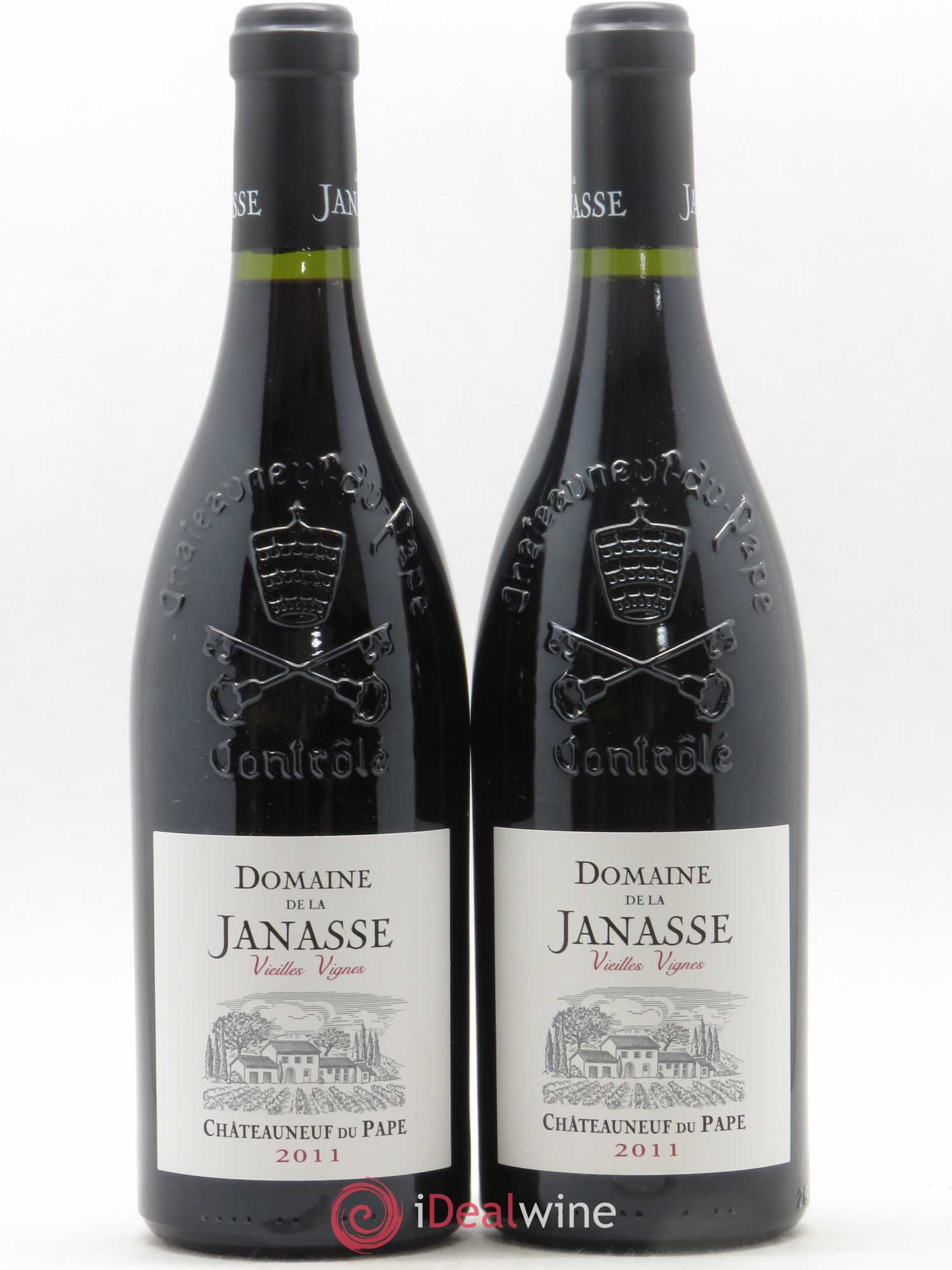 Châteauneuf-du-Pape Cuvée Vieilles Vignes La Janasse (Domaine de) 2011 - Lot de 2 bouteilles - 0
