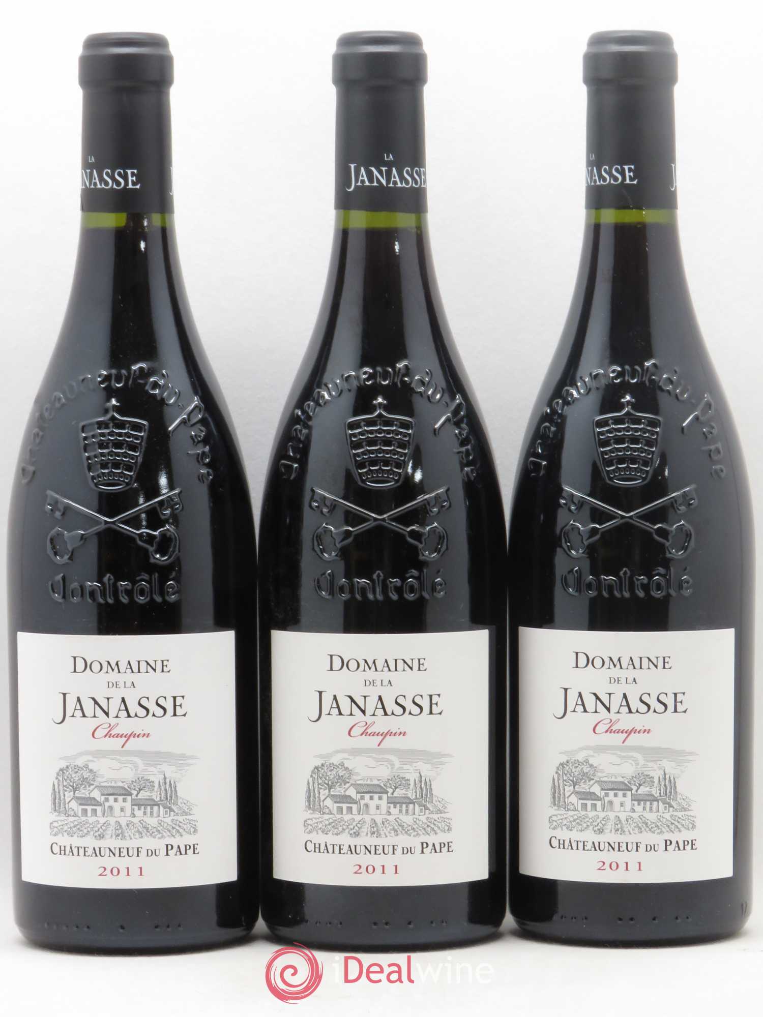 Châteauneuf-du-Pape Cuvée Chaupin La Janasse (Domaine de) 2011 - Lot de 3 bouteilles - 0