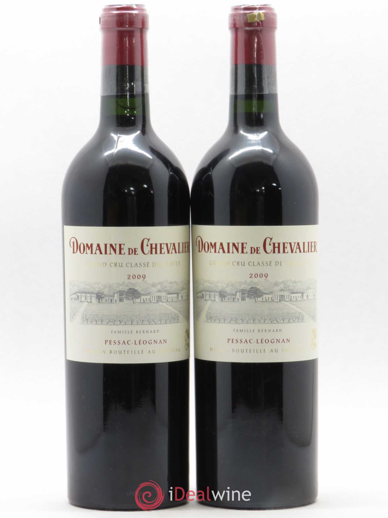 Domaine de Chevalier Cru Classé de Graves 2009 - Lot de 2 bouteilles - 0