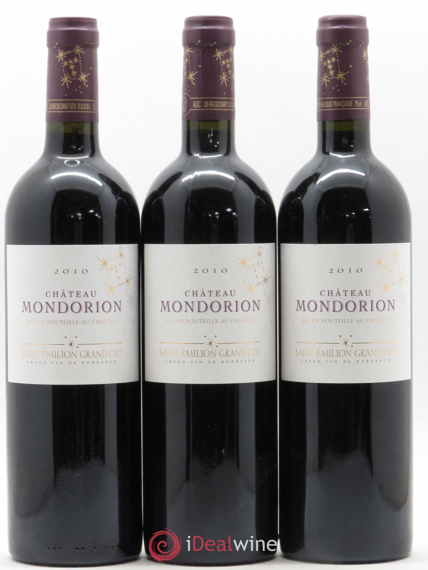 Saint-Émilion Grand Cru Château Mondorion 2010 - Lot de 6 bouteilles - 2