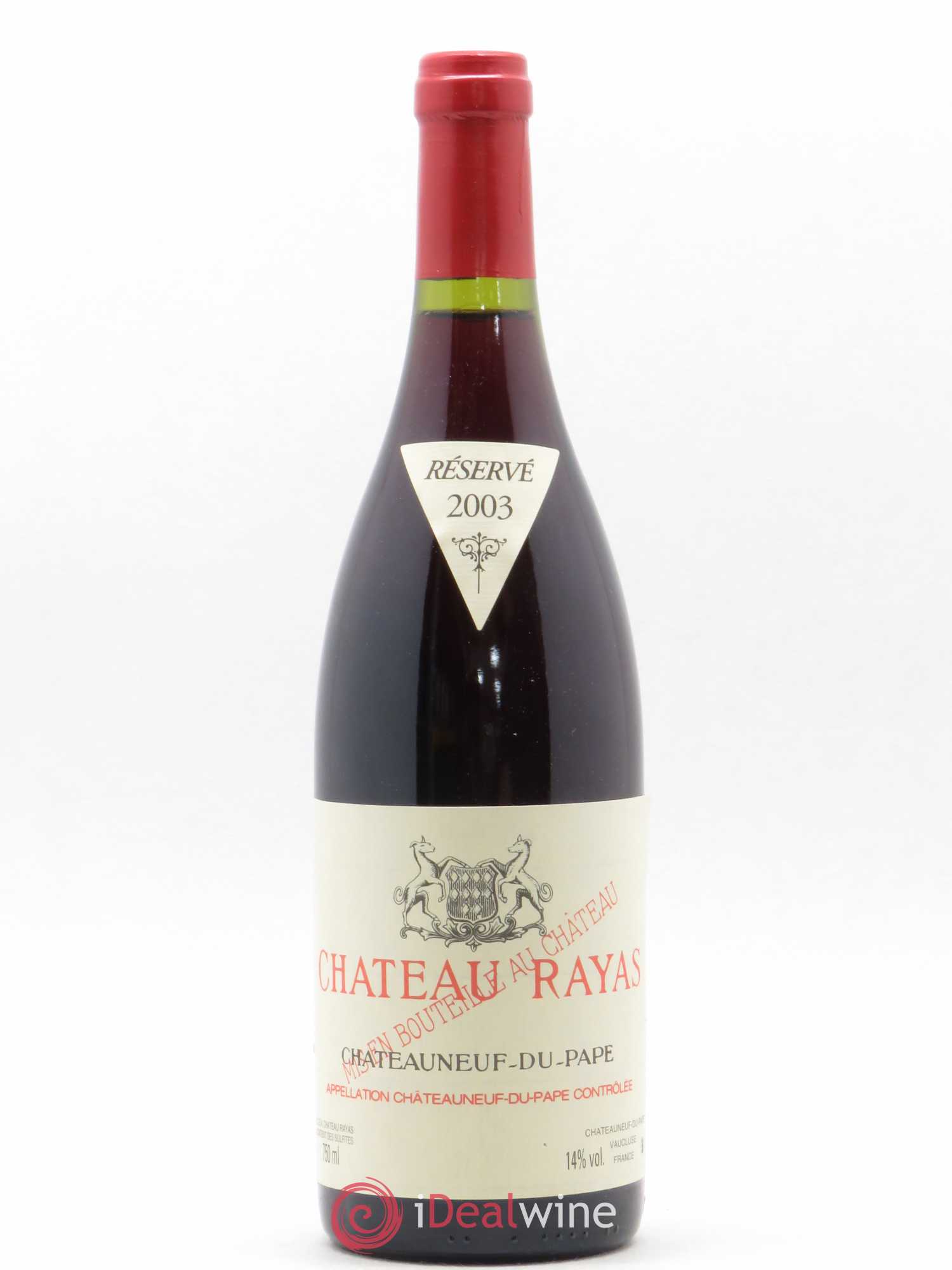Châteauneuf-du-Pape Château Rayas Emmanuel Reynaud 2003 - Lot de 1 bouteille - 0