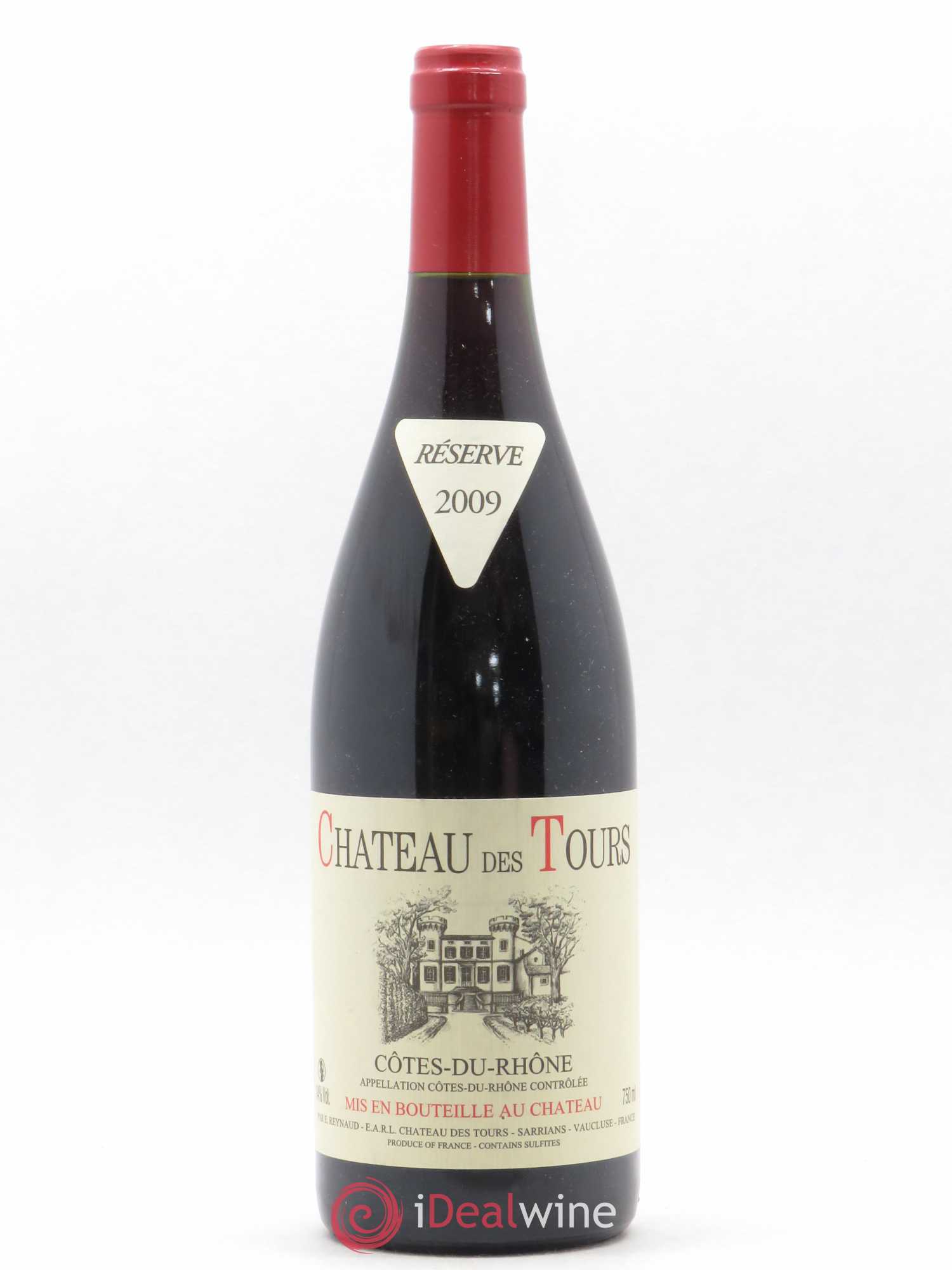 Côtes-du-Rhône Château des Tours Emmanuel Reynaud 2009 - Lot de 1 bouteille - 0