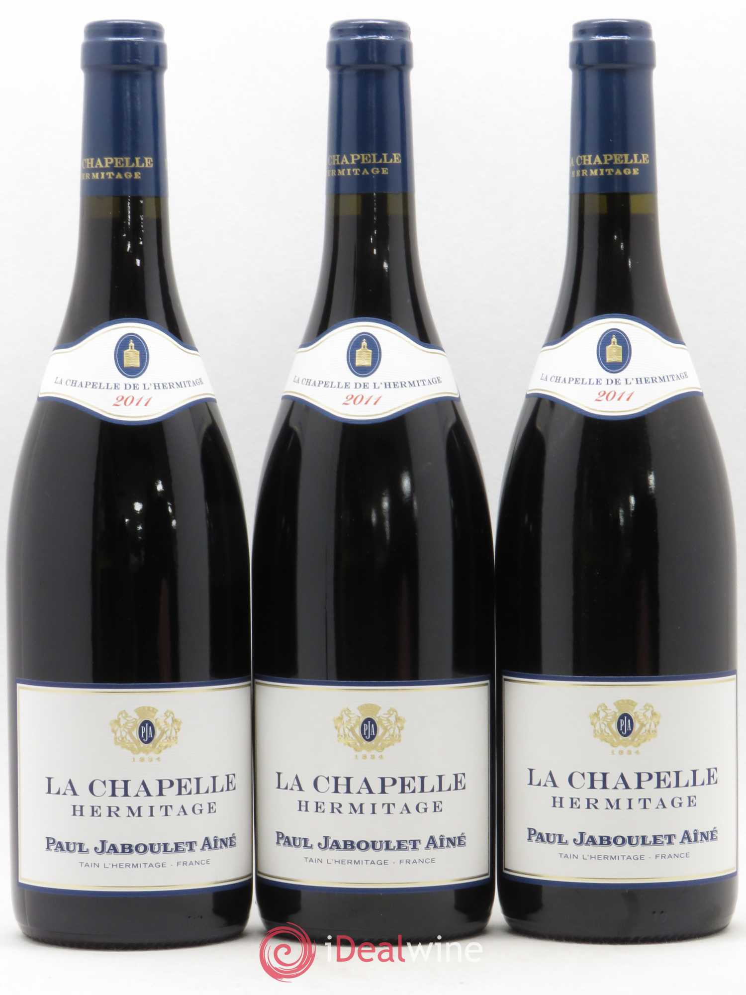 Hermitage La Chapelle Paul Jaboulet Ainé 2011 - Lot de 3 bouteilles - 0
