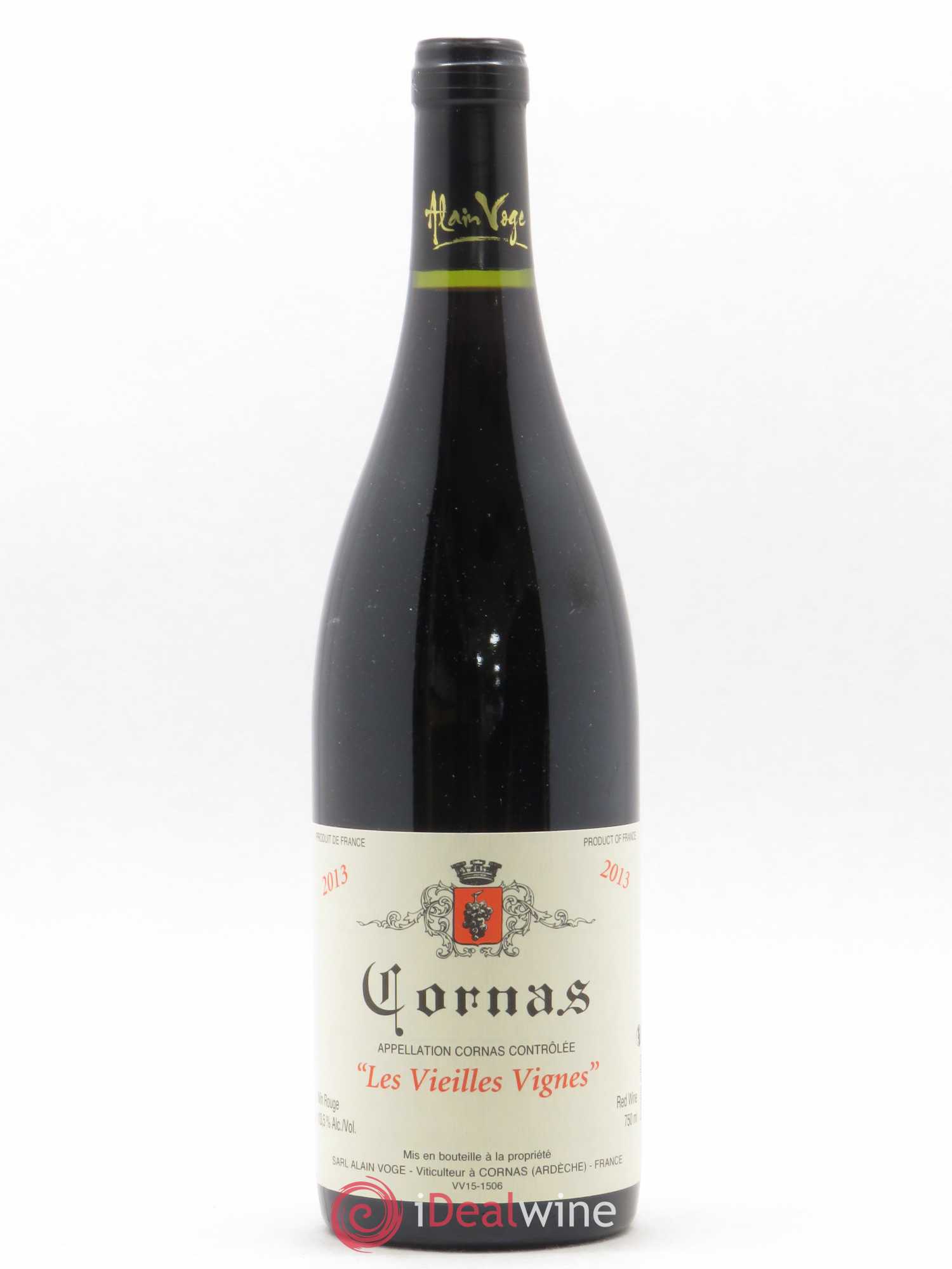 Cornas Les Vieilles Vignes Alain Voge (Domaine) 2013 - Lot de 1 bouteille - 0