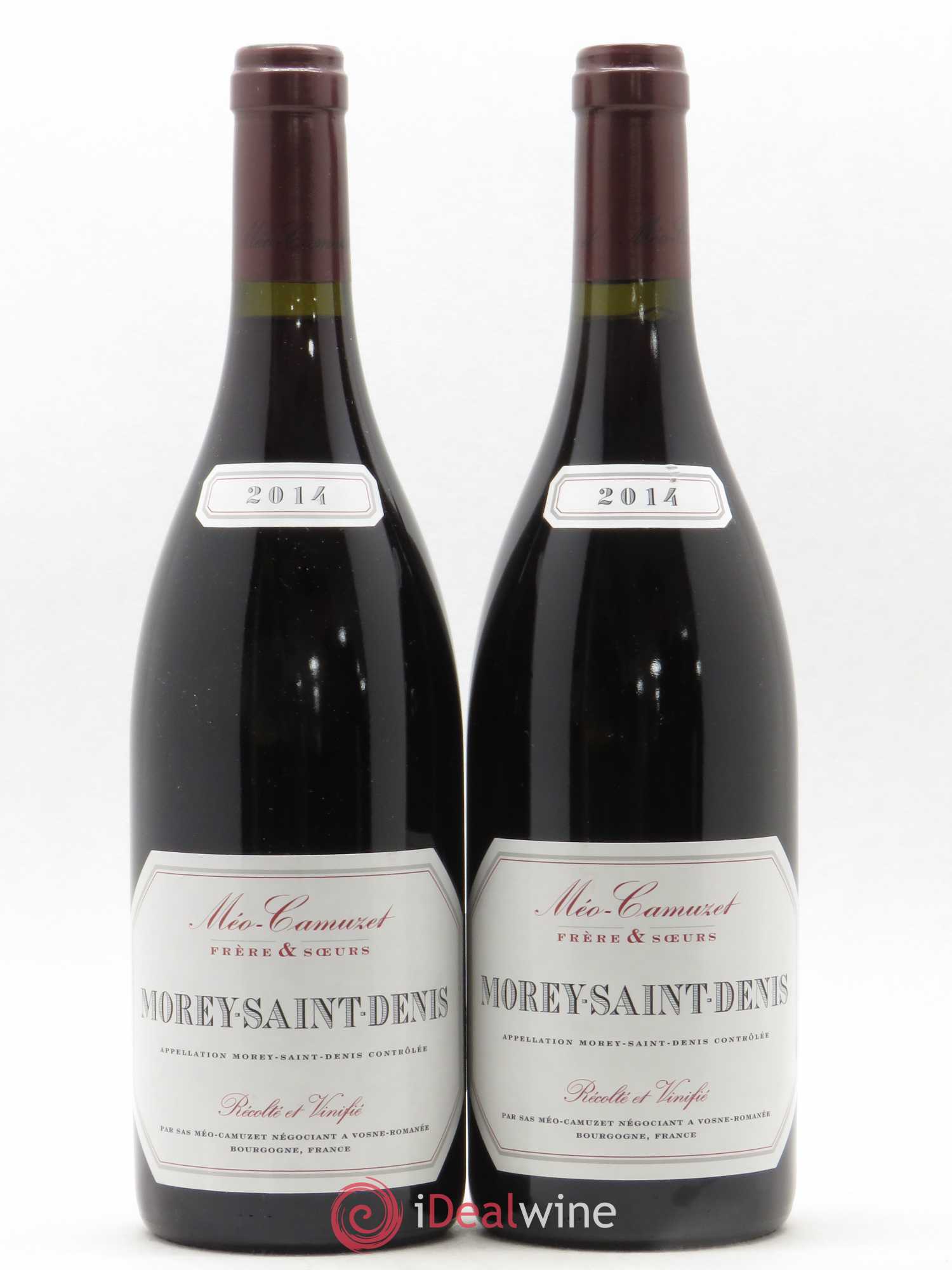 Morey-Saint-Denis Méo-Camuzet (Frère & Soeurs) 2014 - Lot de 2 bouteilles - 0