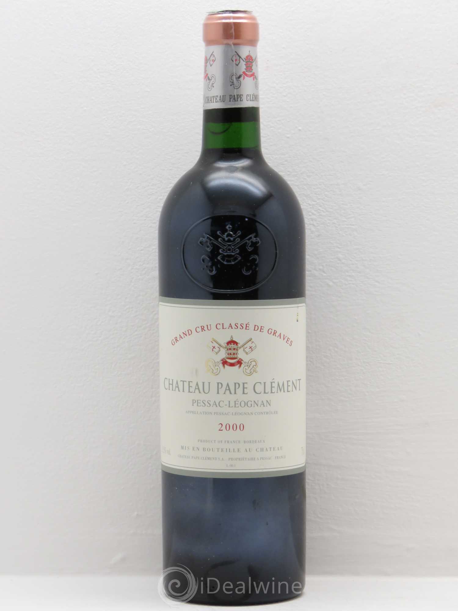 Château Pape Clément Cru Classé de Graves 2000 - Lot de 6 bouteilles - 0
