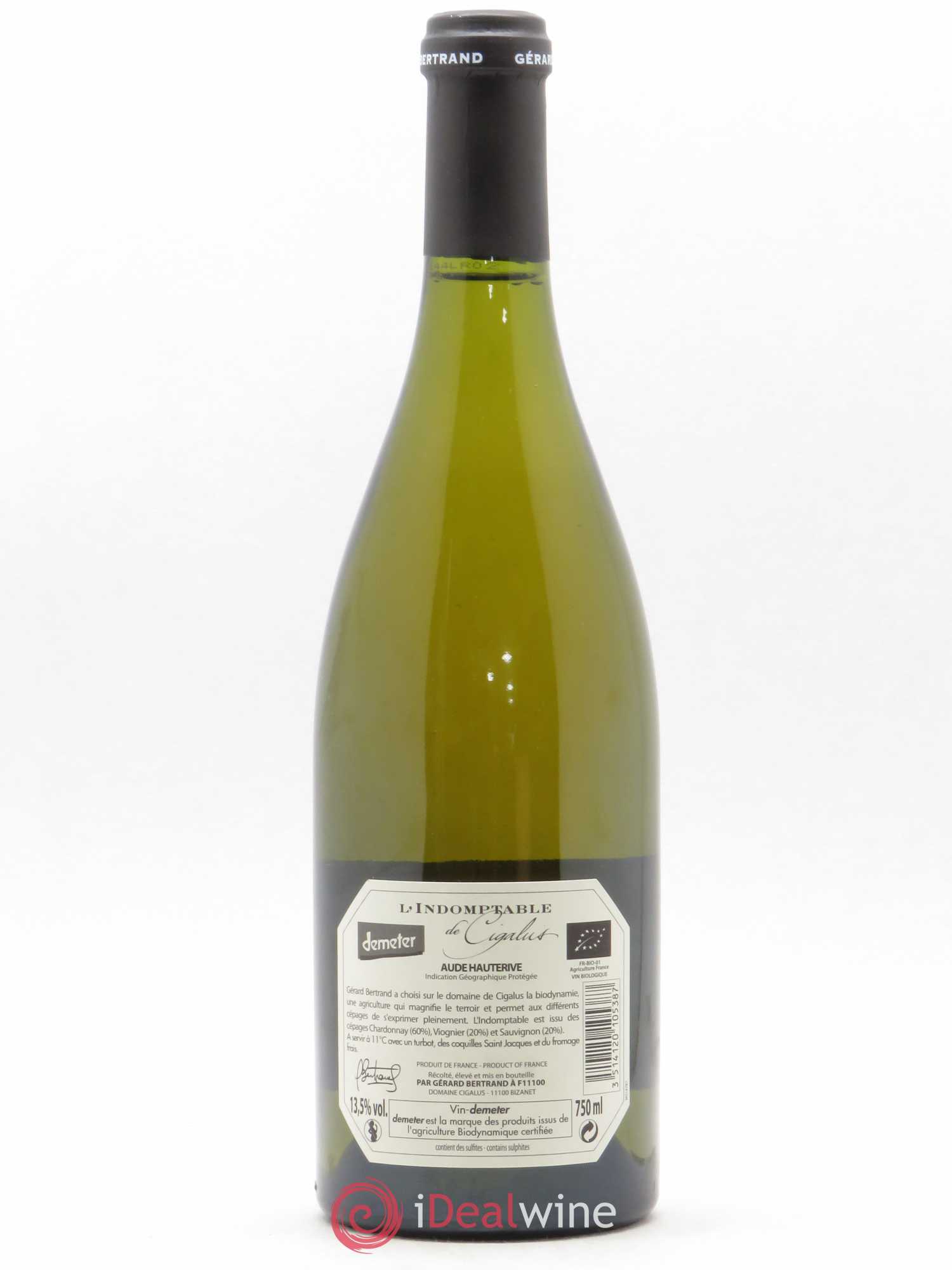 Divers IGP Aude Hauterive L'indomptable Domaine Cigalus 2015 - Posten von 1 Flasche - 1