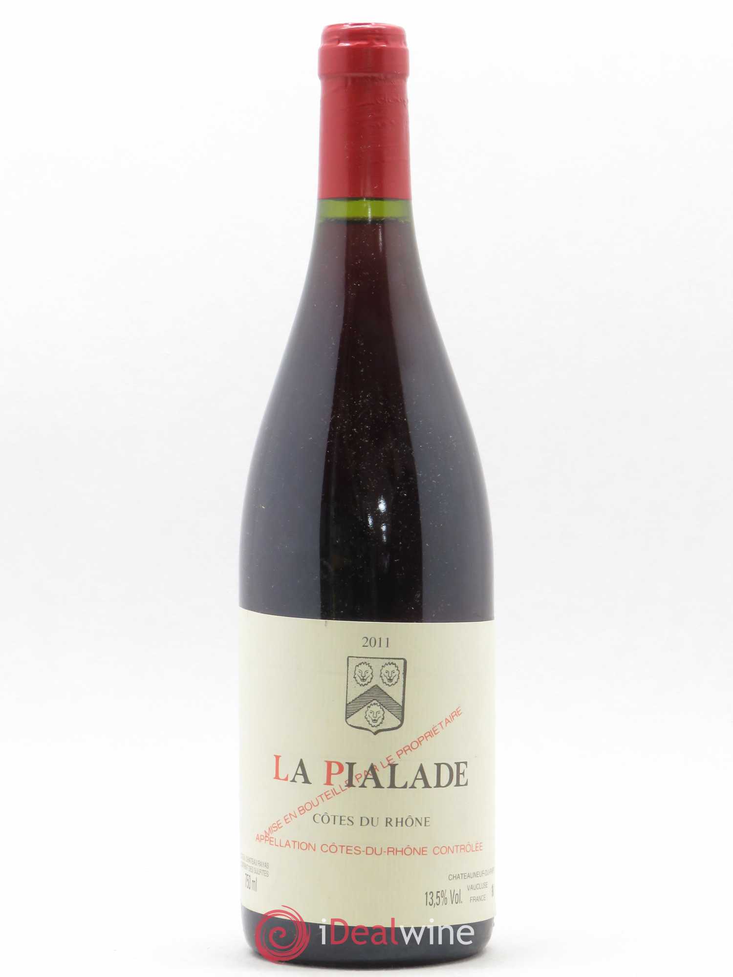 Côtes-du-Rhône La Pialade Emmanuel Reynaud 2011 - Lot de 1 bouteille - 0