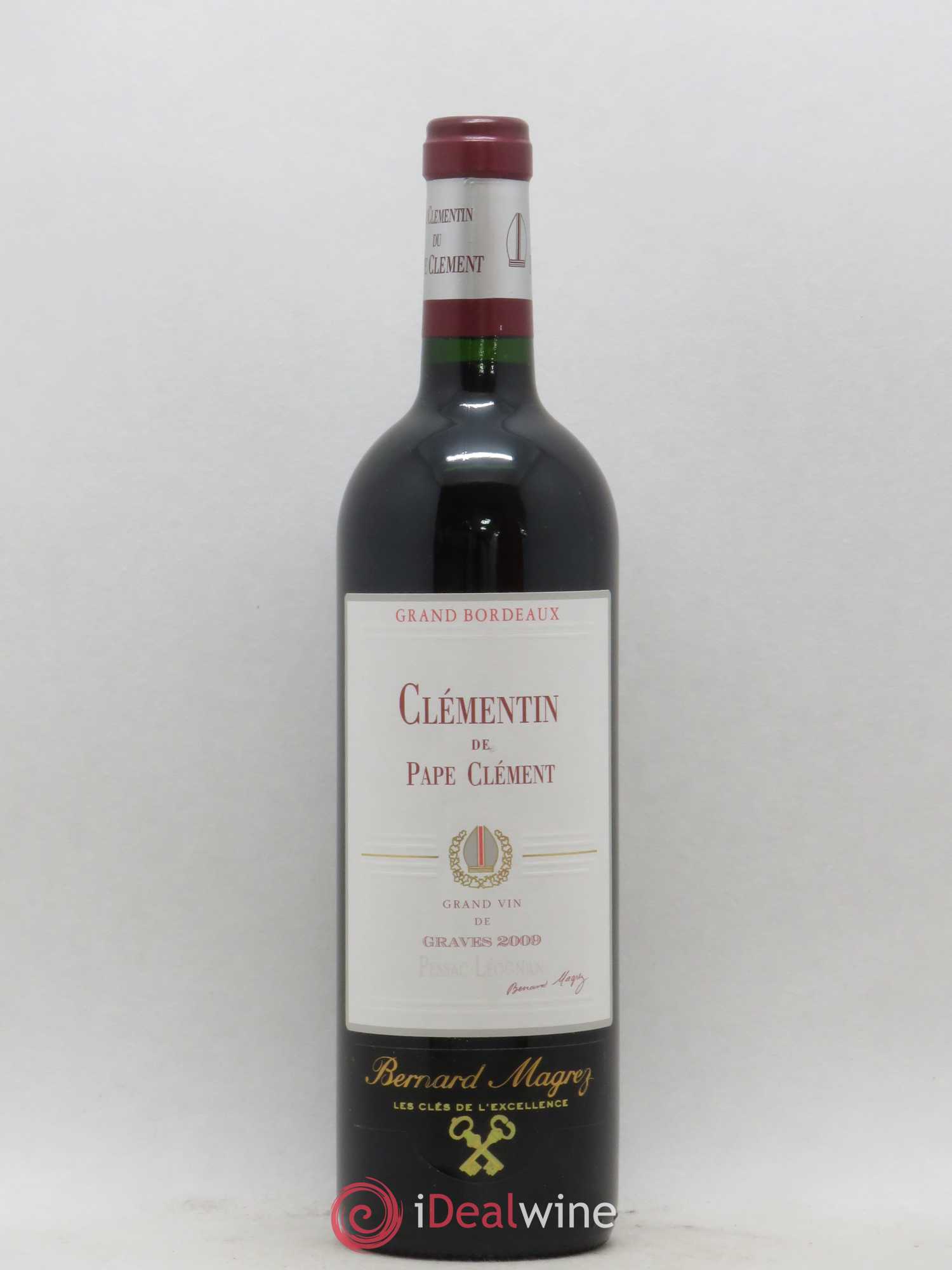 Le Clémentin de Pape Clément Second Vin 2009 - Lot de 1 bouteille - 0