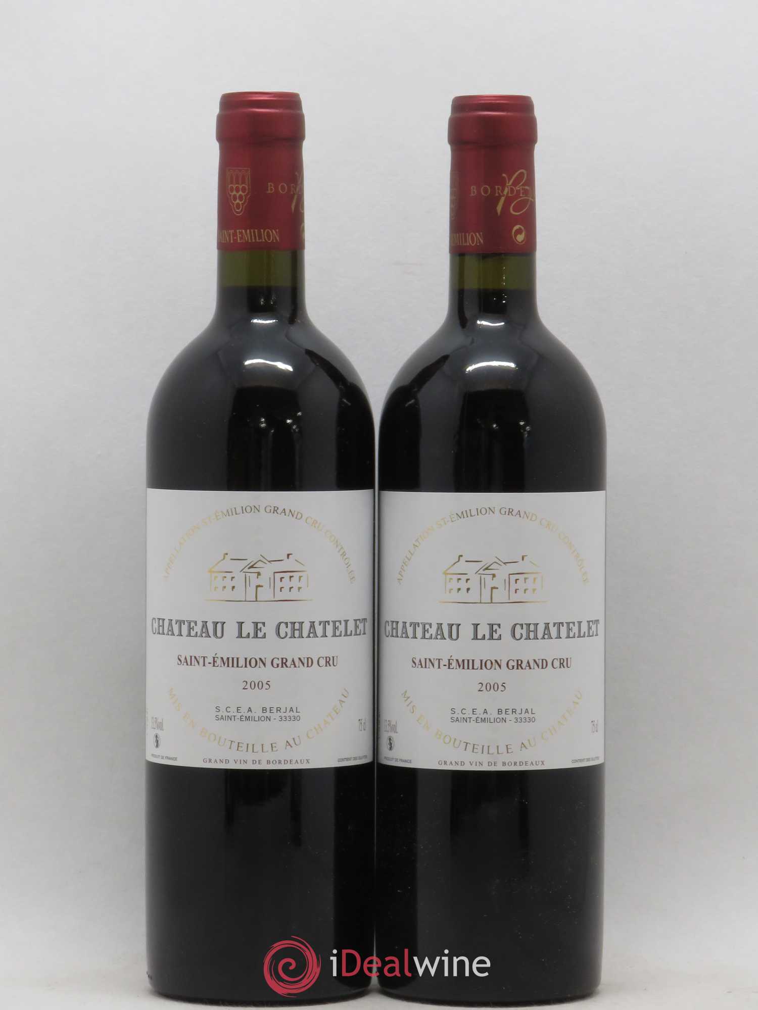 Saint-Émilion Grand Cru 2005 - Posten von 2 Flaschen - 0
