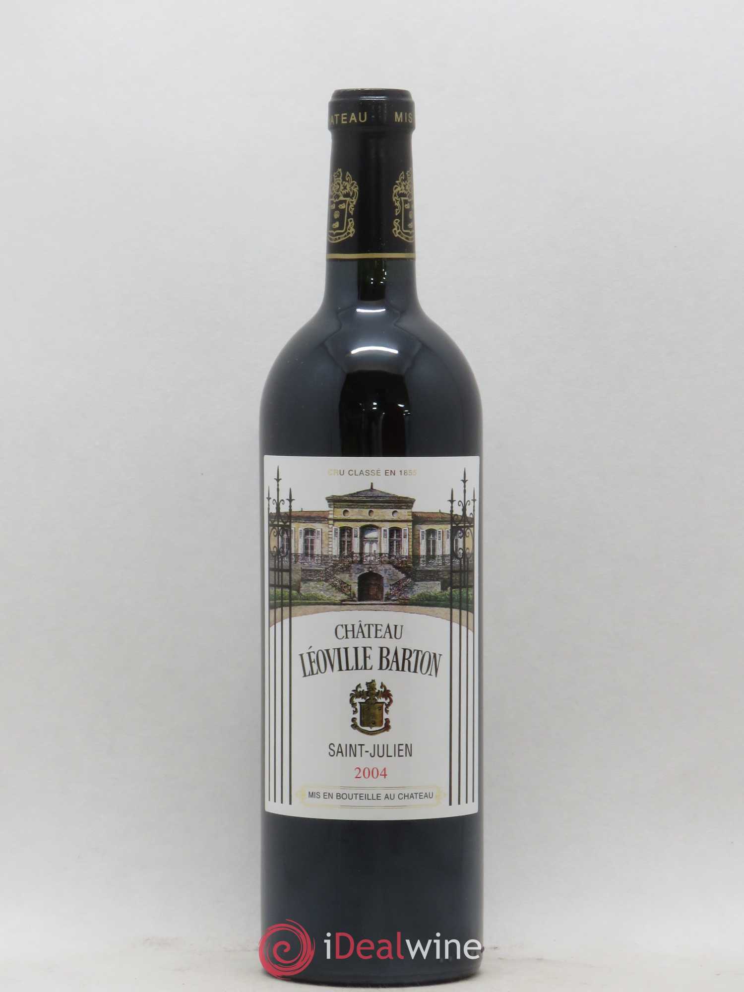 Château Léoville Barton 2ème Grand Cru Classé 2004 - Lot de 1 bouteille - 0