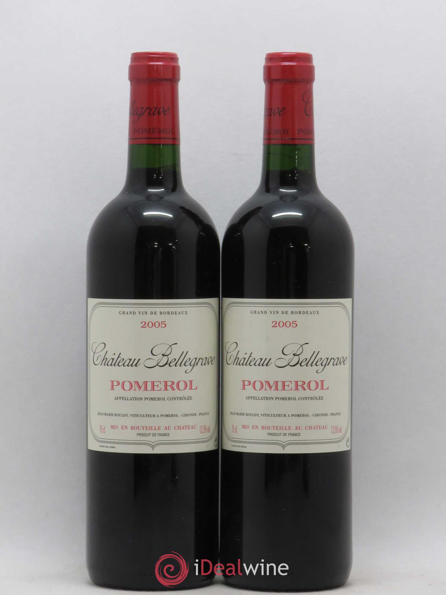 Château Bellegrave 2005 - Lot de 2 bouteilles - 0