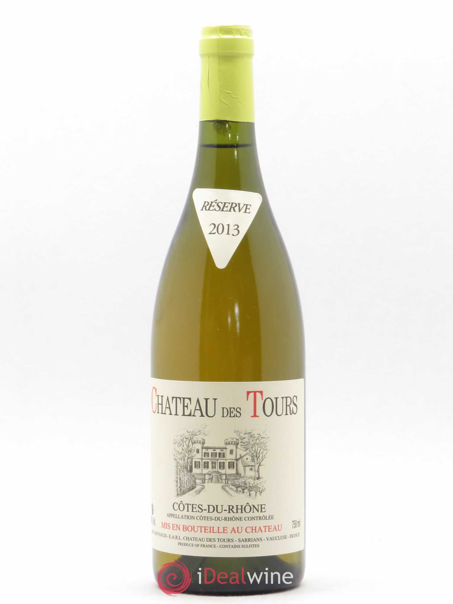 Côtes-du-Rhône Château des Tours Emmanuel Reynaud 2013 - Lot de 1 bouteille - 0
