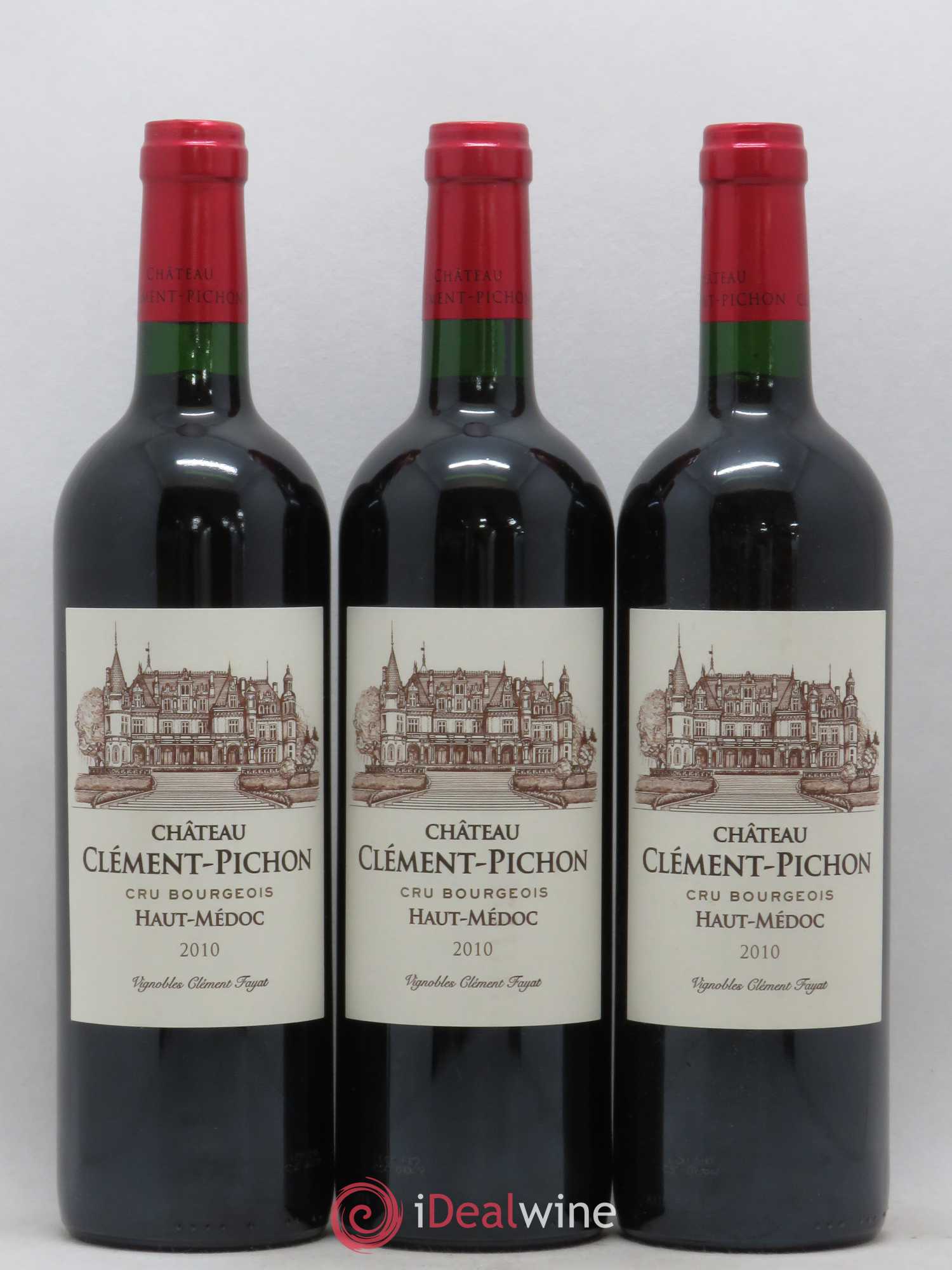 Château Clément-Pichon Cru Bourgeois 2010 - Lot de 6 bouteilles - 2