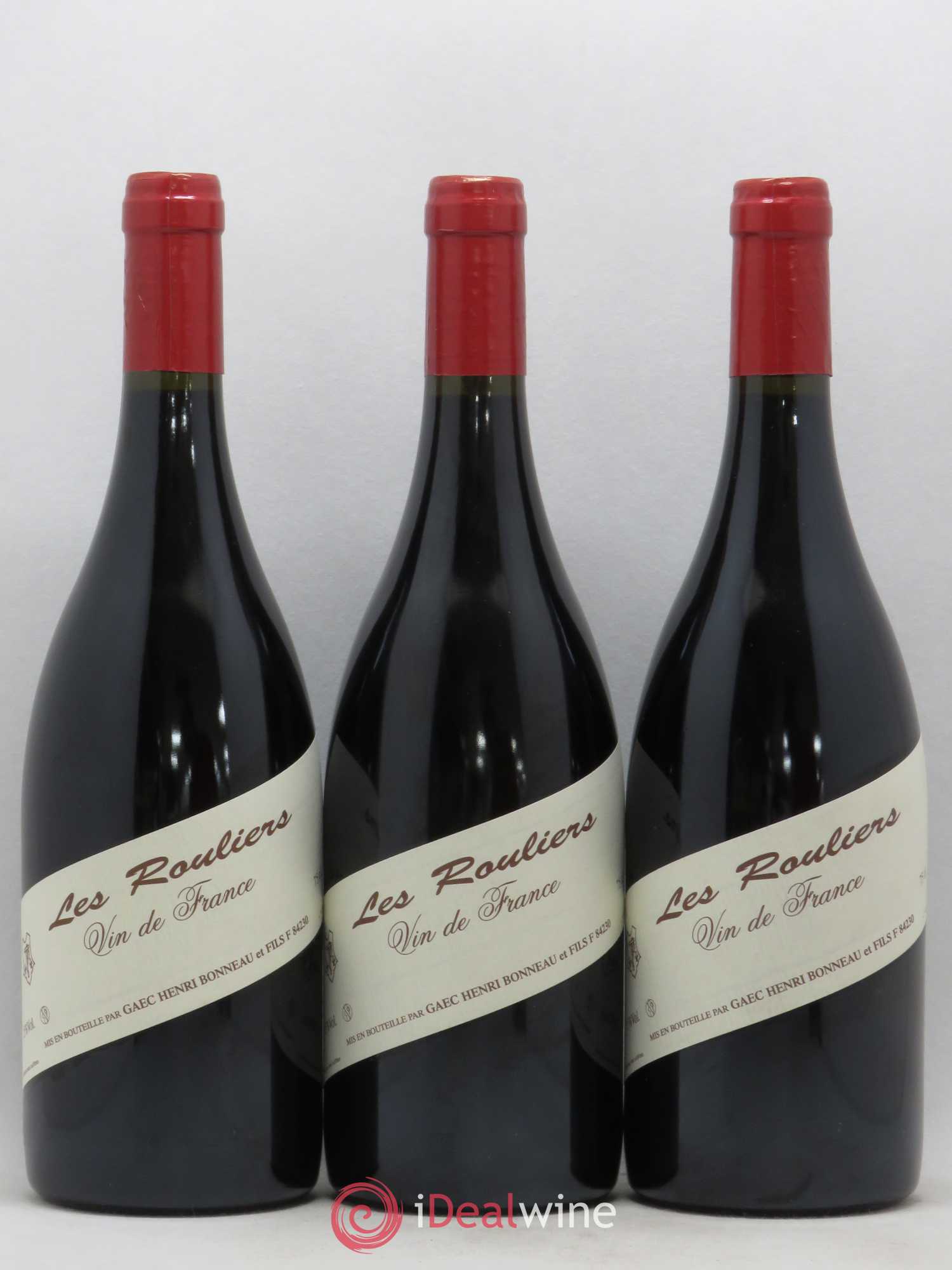 Vin de France Les Rouliers Henri Bonneau & Fils L 10 09 - Lot de 3 bouteilles - 0