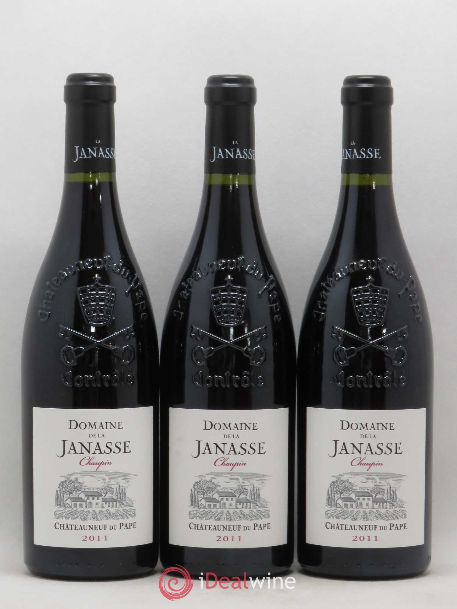 Châteauneuf-du-Pape Cuvée Chaupin La Janasse (Domaine de) 2011 - Lot de 3 bouteilles - 0
