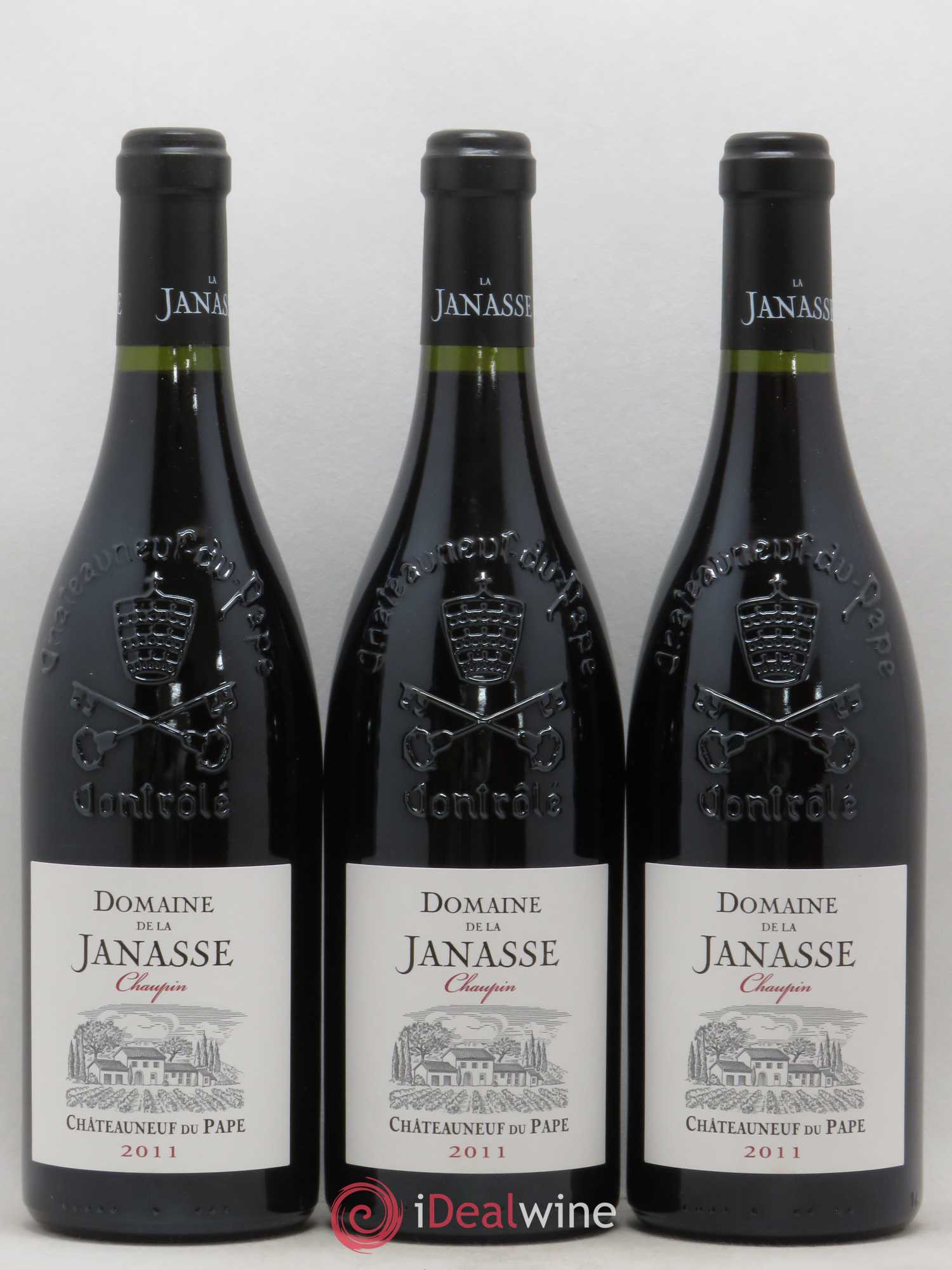 Châteauneuf-du-Pape Cuvée Chaupin La Janasse (Domaine de) 2011 - Lot de 3 bouteilles - 0