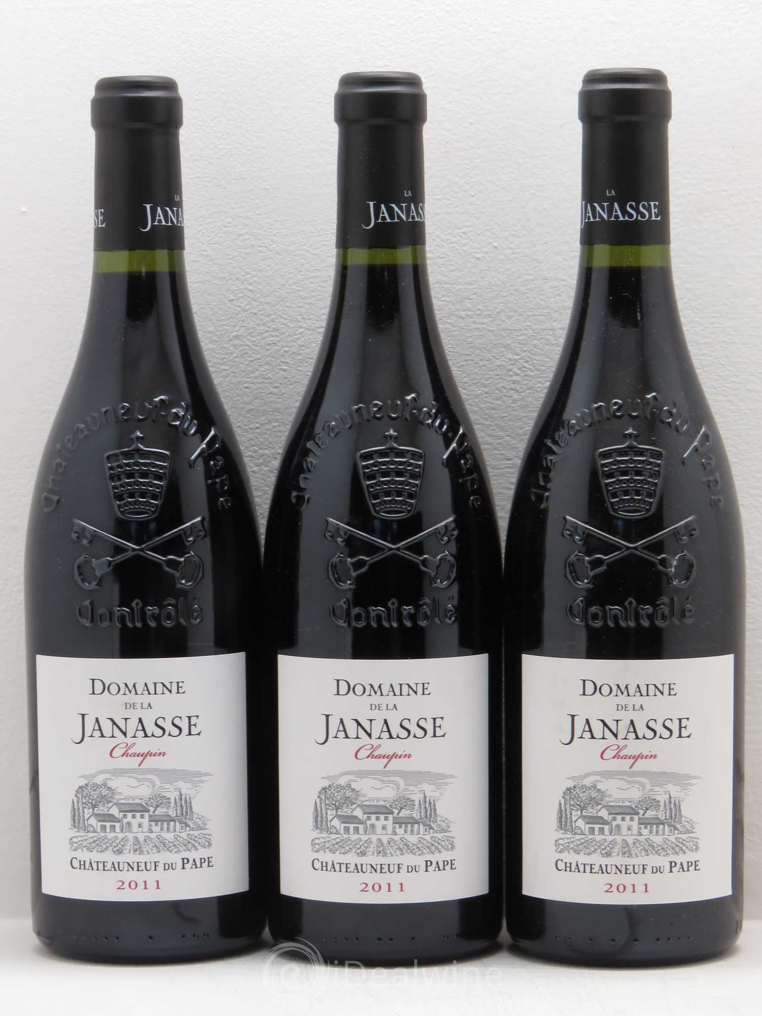 Châteauneuf-du-Pape Cuvée Chaupin La Janasse (Domaine de) 2011 - Lot de 3 bouteilles - 0