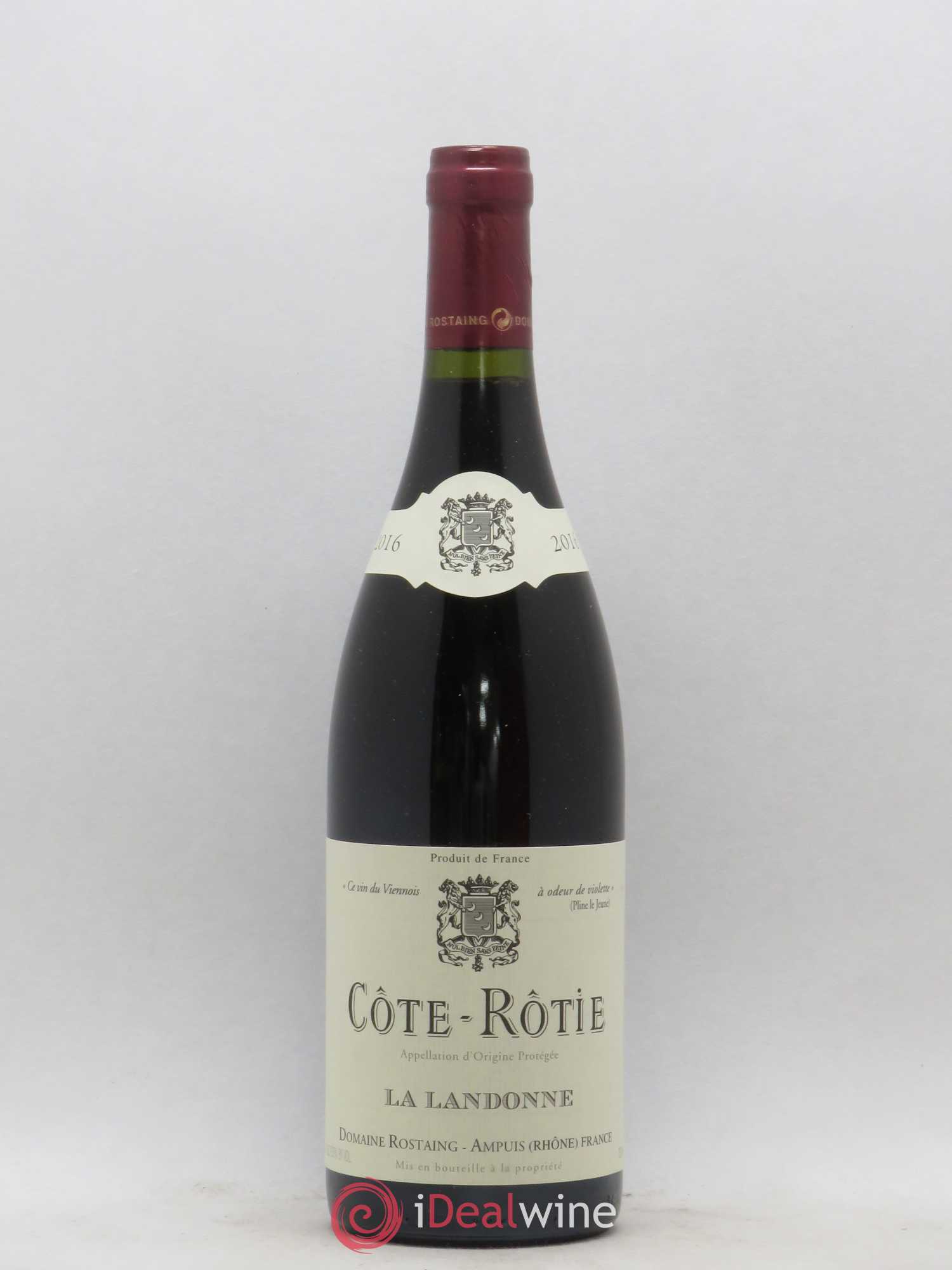 Côte-Rôtie La Landonne René Rostaing (sans prix de réserve) 2016 - Lot de 1 bouteille - 0