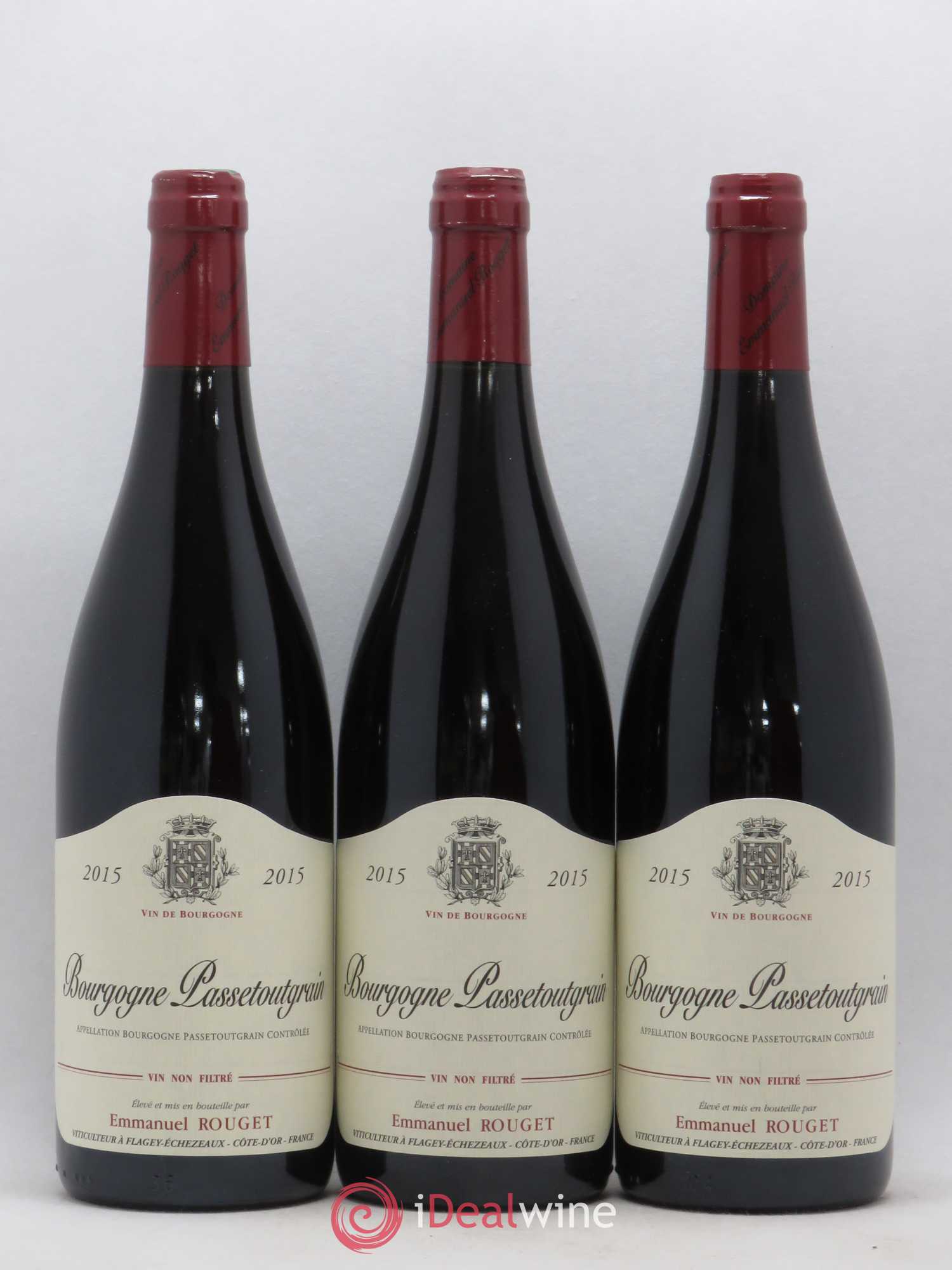Bourgogne Passetoutgrain Emmanuel Rouget 2015 - Lot de 3 bouteilles - 0