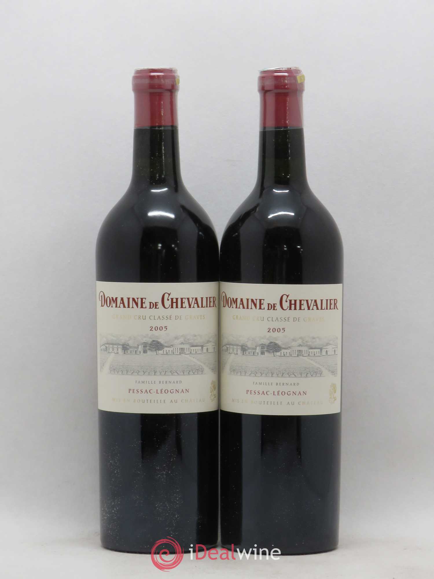 Domaine de Chevalier Cru Classé de Graves 2005 - Lot de 2 bouteilles - 0