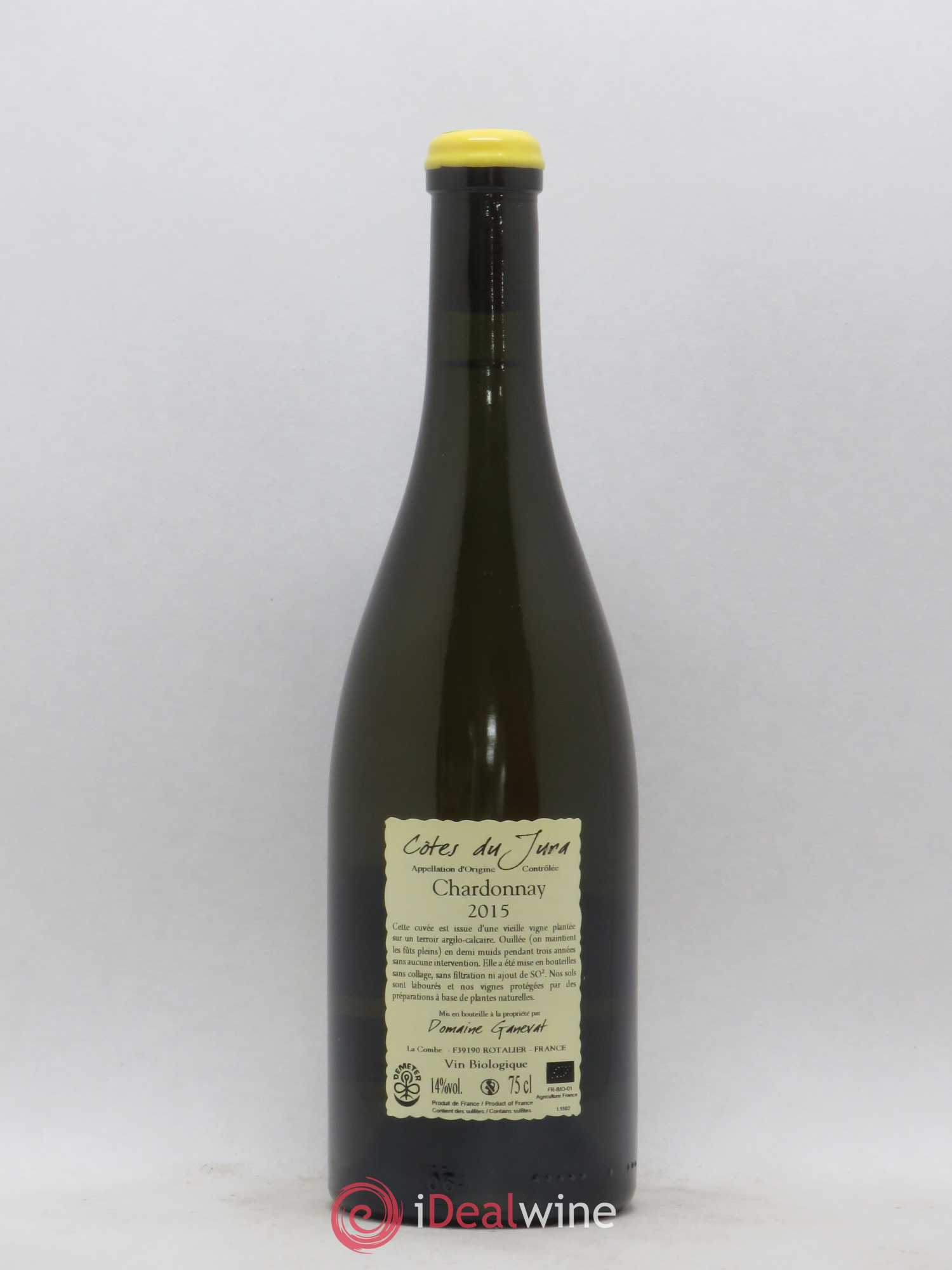 Côtes du Jura Les Chamois du Paradis Jean-François Ganevat (Domaine) 2015 - Lot de 1 bouteille - 1