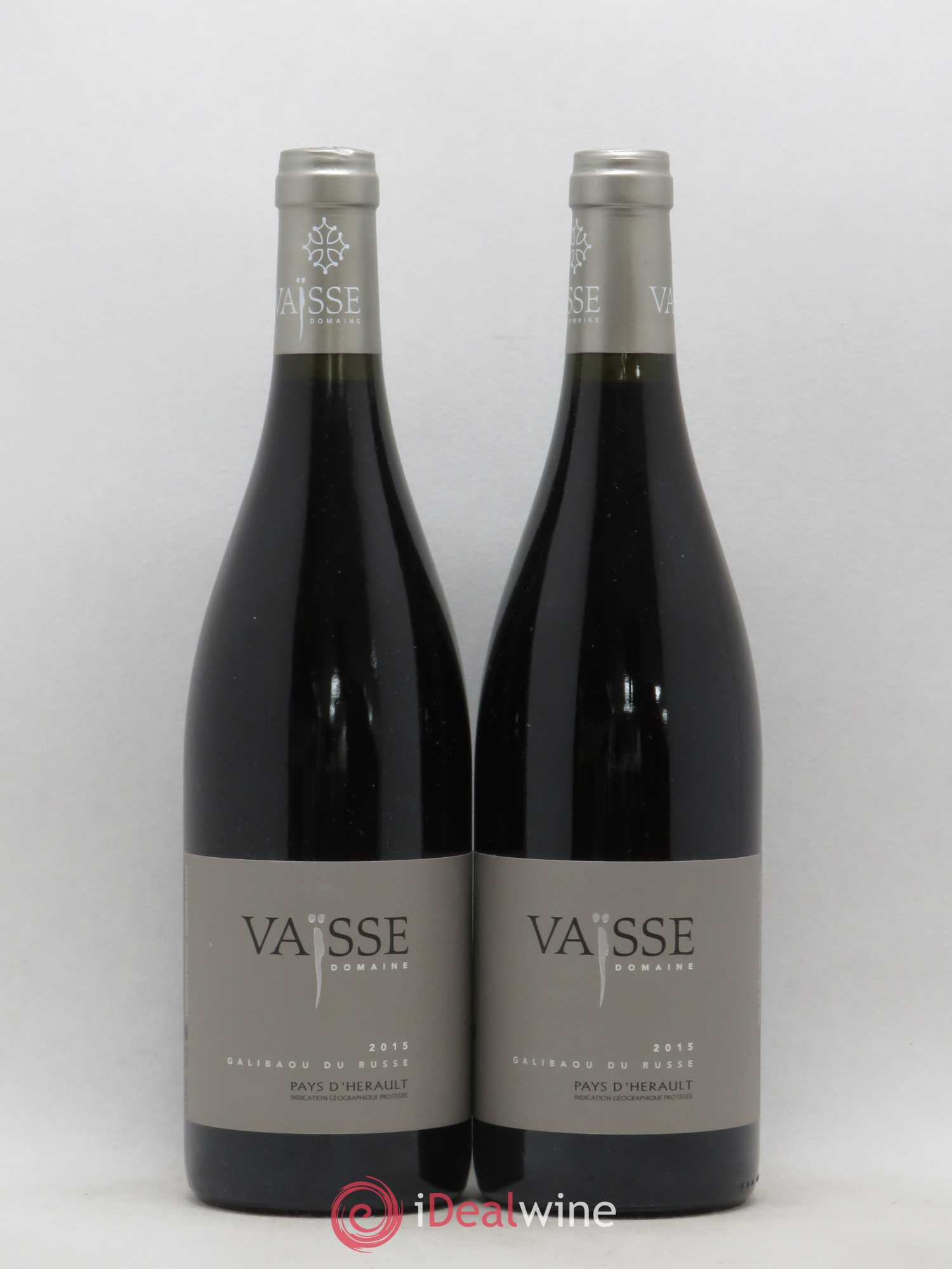 Pays d'Hérault Galibaou du Russe Vaisse (Domaine) 2015 - Lot de 2 bouteilles - 0