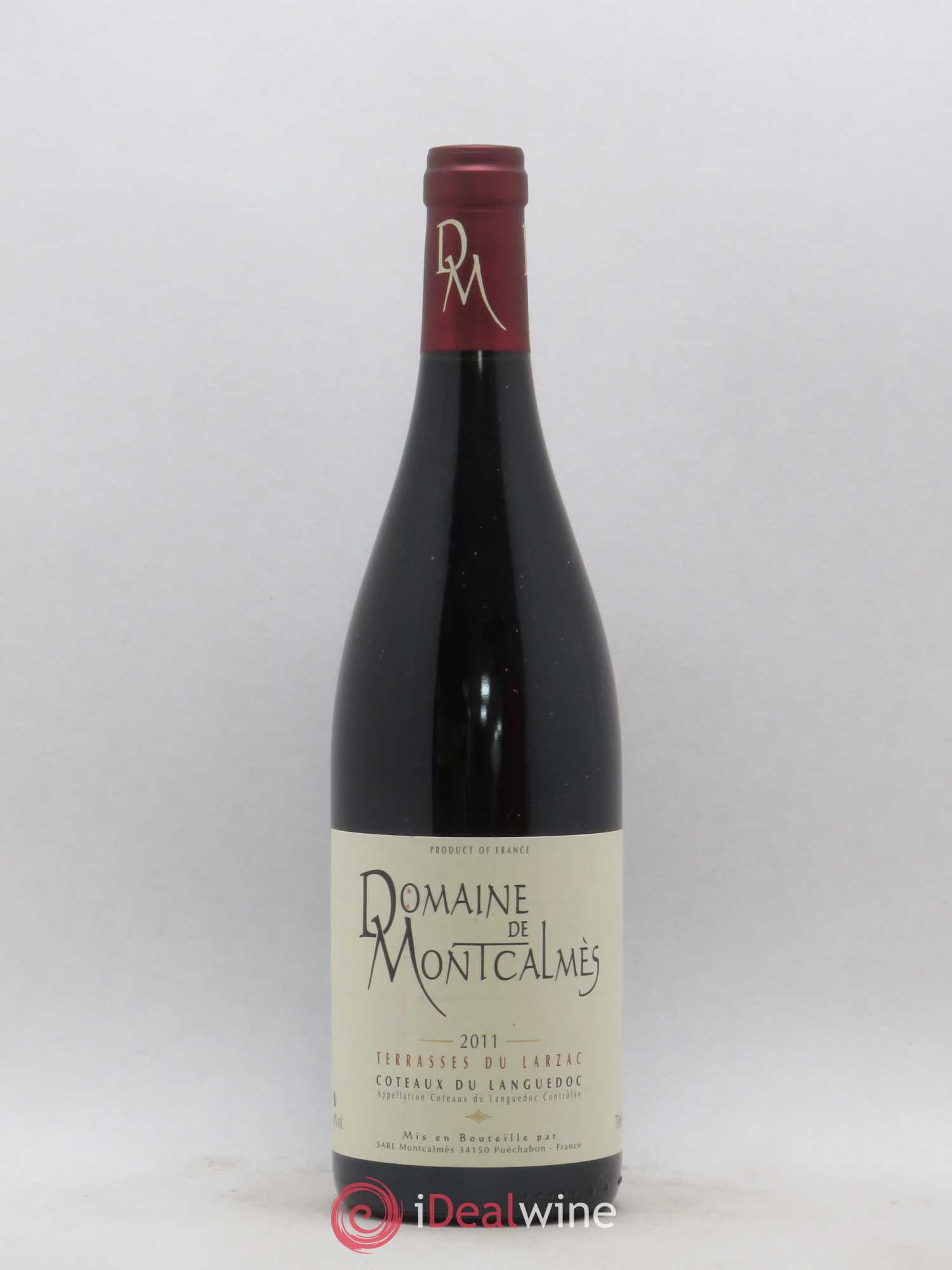 Terrasses du Larzac Domaine de Montcalmès Frédéric Pourtalié 2011 - Lot de 1 bouteille - 0