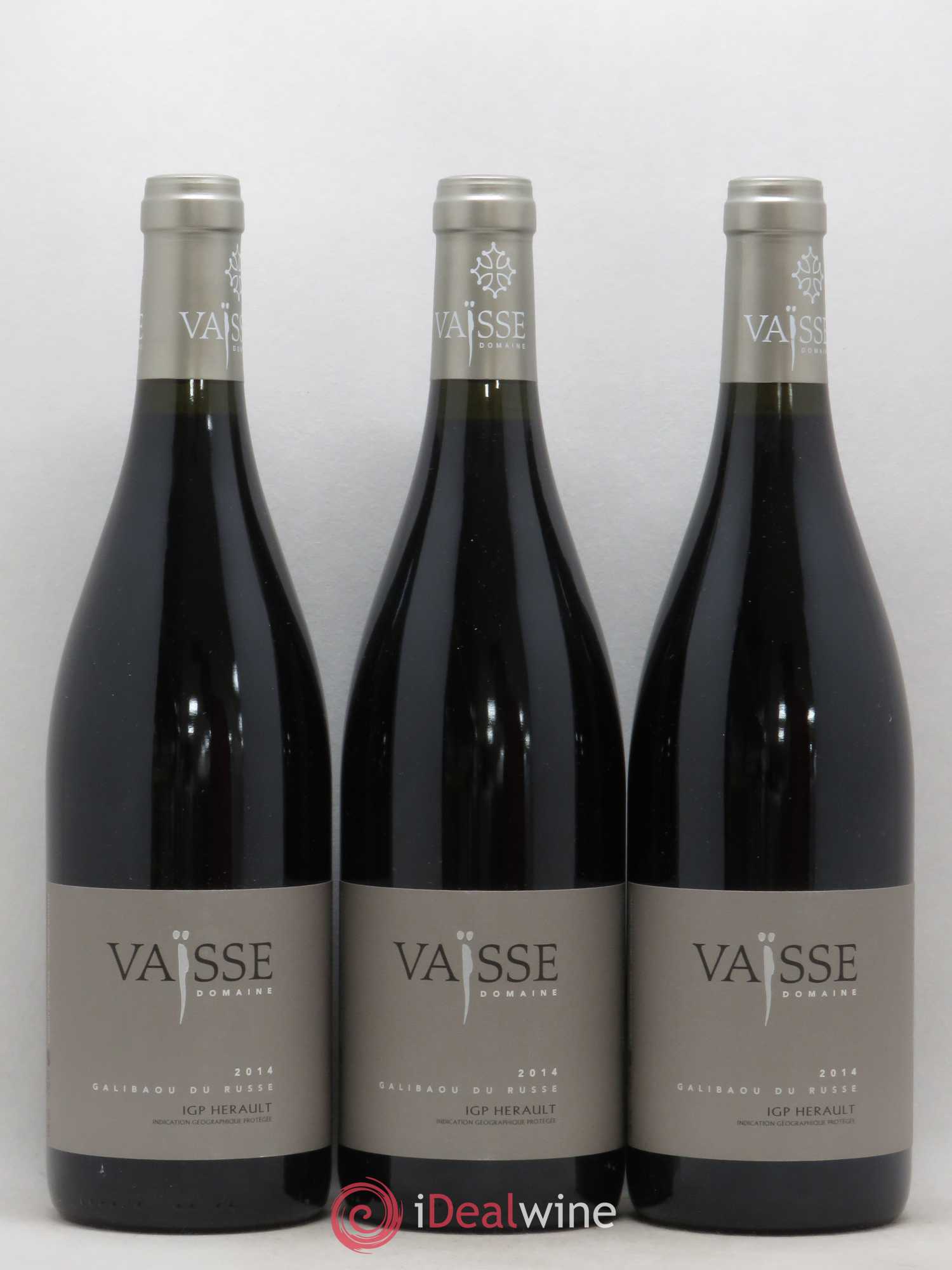Pays d'Hérault Galibaou du Russe Vaisse (Domaine) 2014 - Lot de 3 bouteilles - 0
