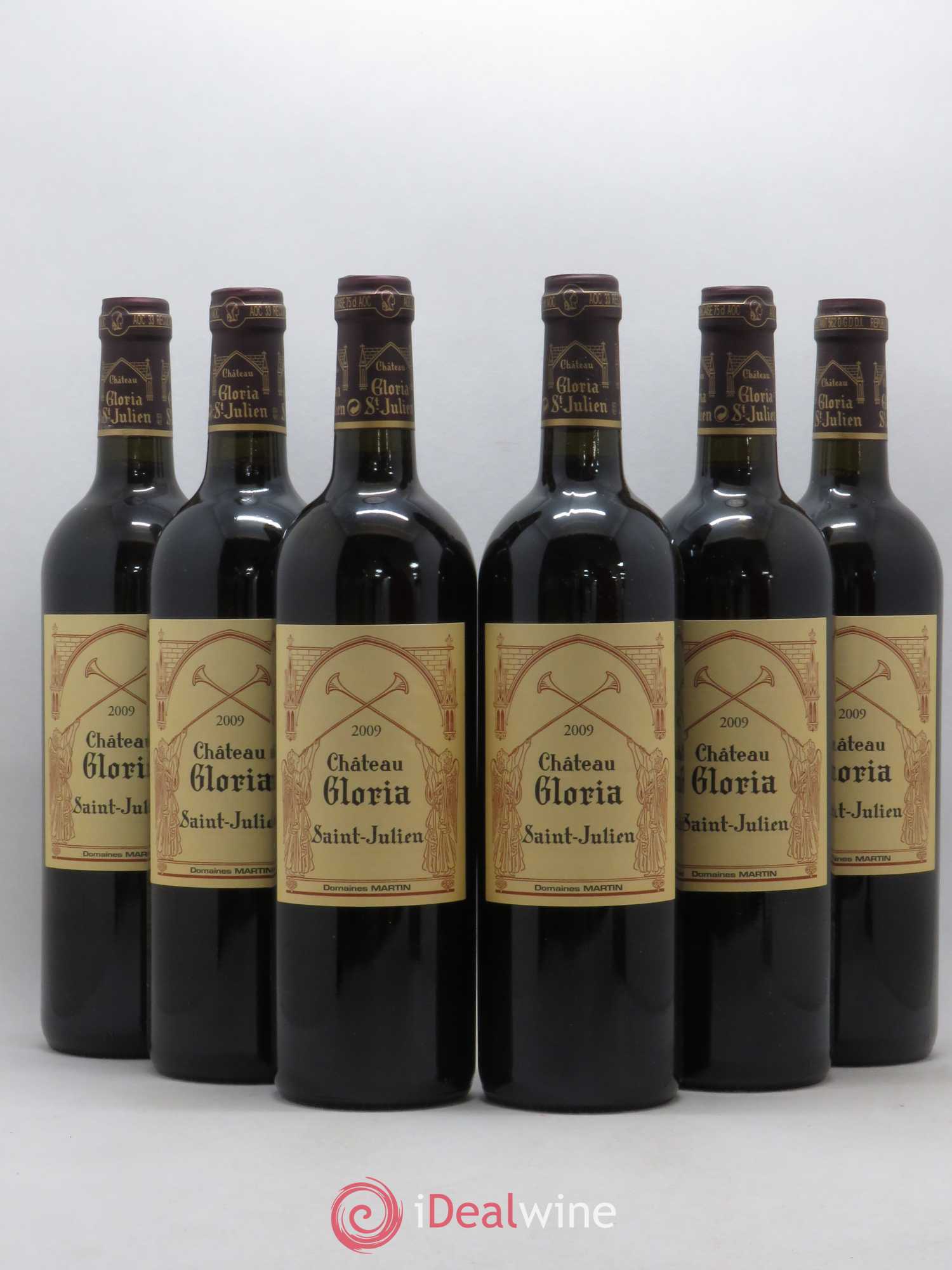 Château Gloria 2009 - Lot de 6 bouteilles - 0