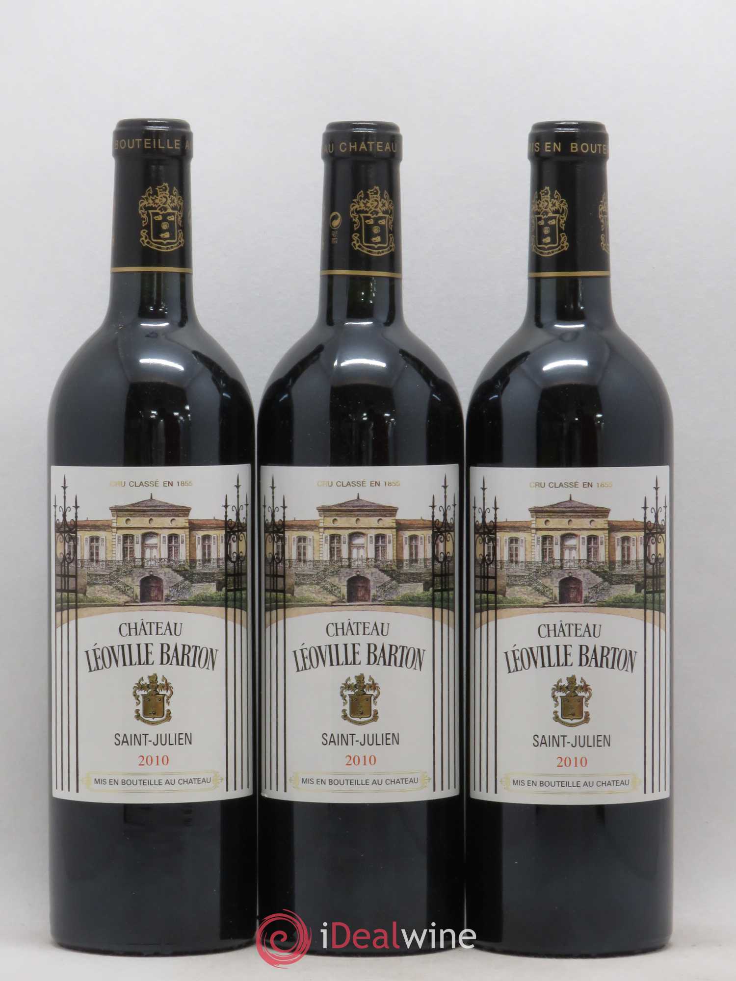 Château Léoville Barton 2ème Grand Cru Classé 2010 - Lot de 6 bouteilles - 1