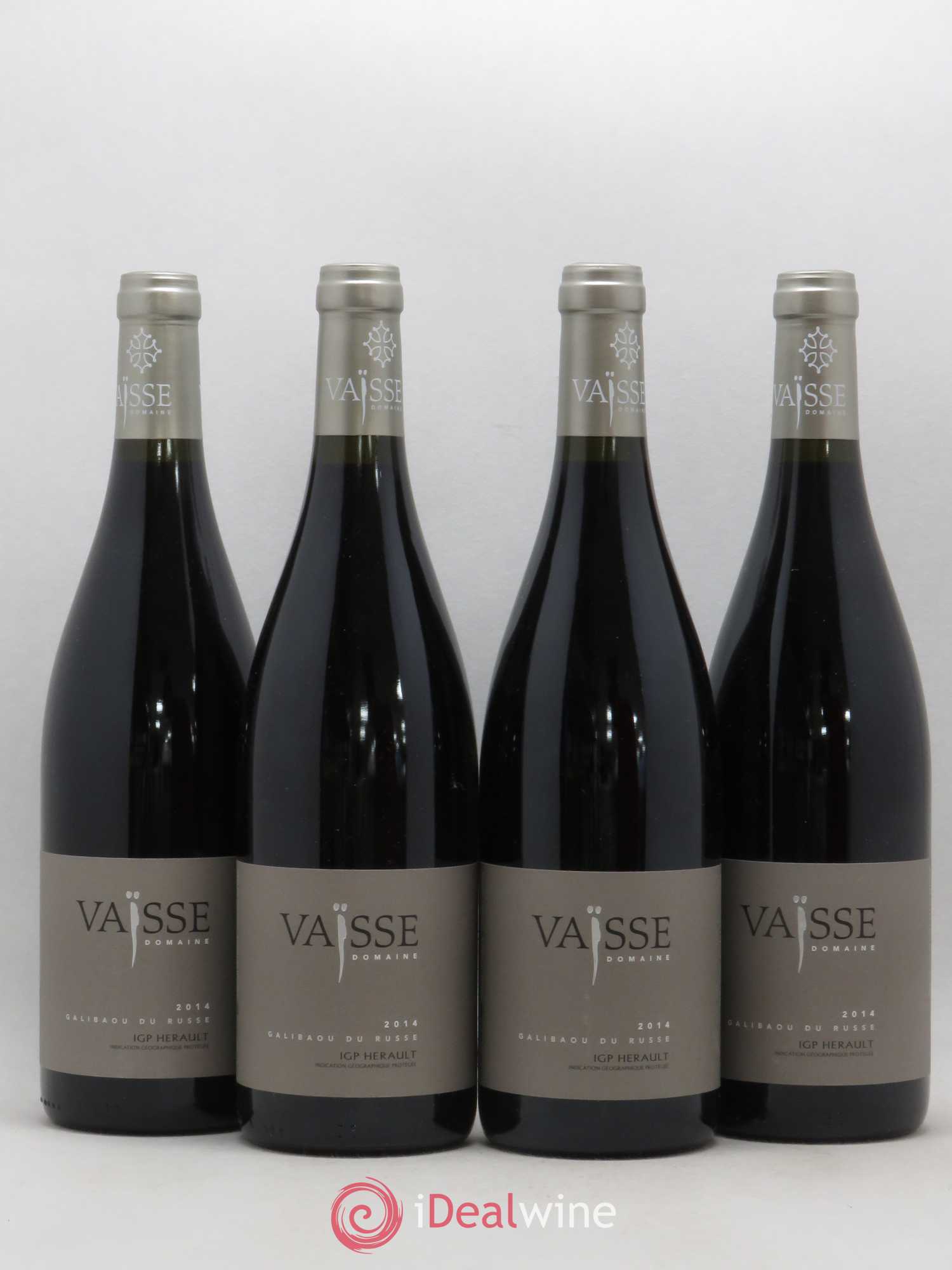 Pays d'Hérault Galibaou du Russe Vaisse (Domaine) 2014 - Lot de 4 bouteilles - 0