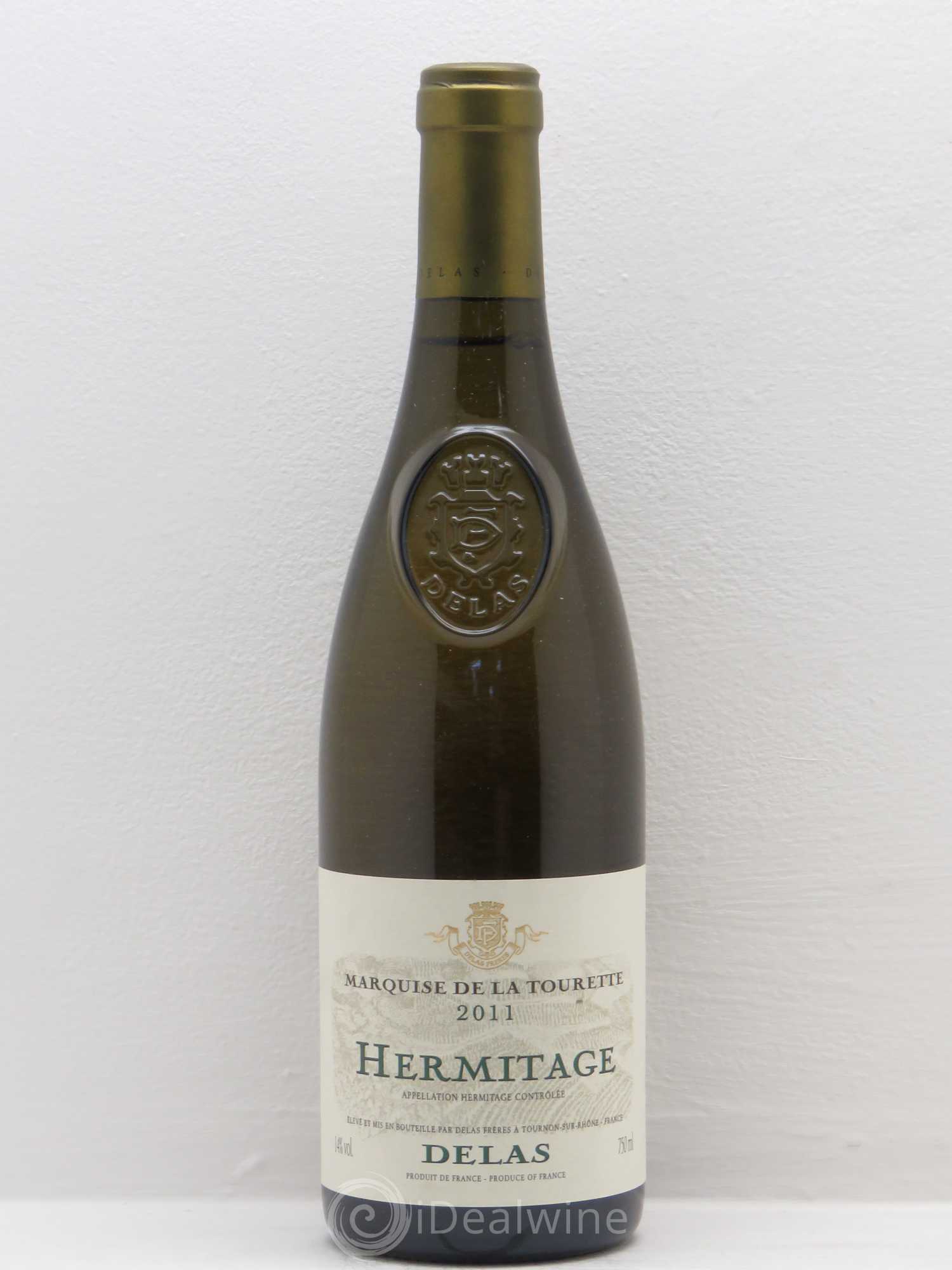 Hermitage Domaine des Tourettes Delas Frères 2011 - Lot de 1 bouteille - 0