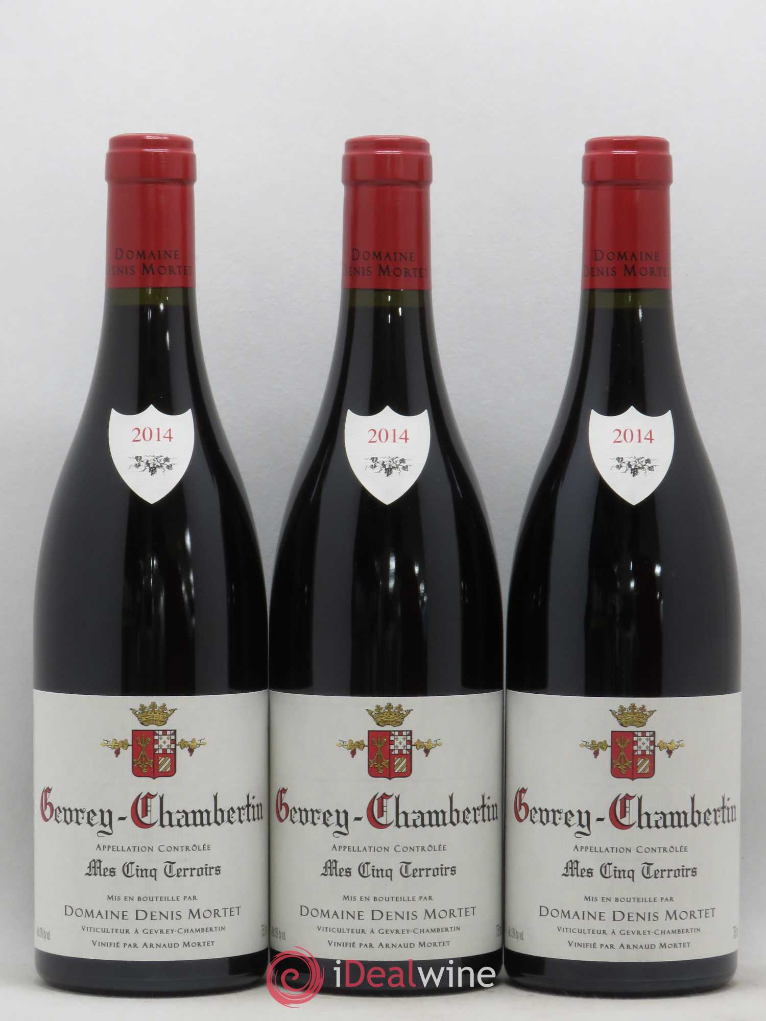 Gevrey-Chambertin Mes Cinq Terroirs Denis Mortet (Domaine) 2014 - Lot de 3 bouteilles - 0
