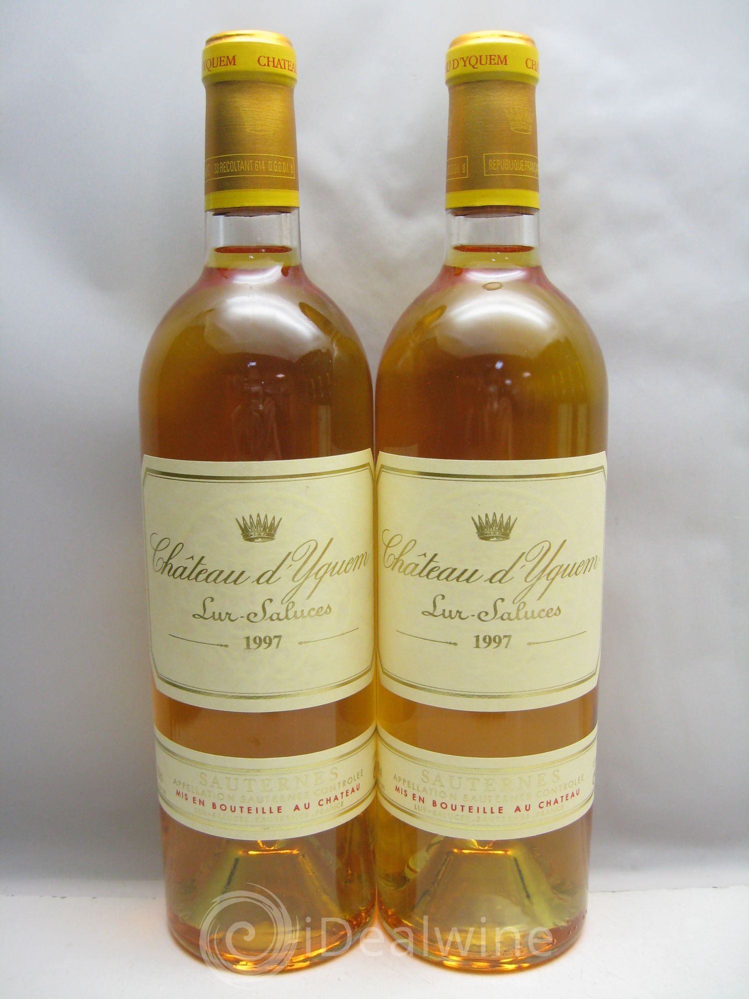 Château d' Yquem 1er Cru Classé Supérieur (2 CB de 6btes) 1997 - Lotto di 12 bottiglie - 3