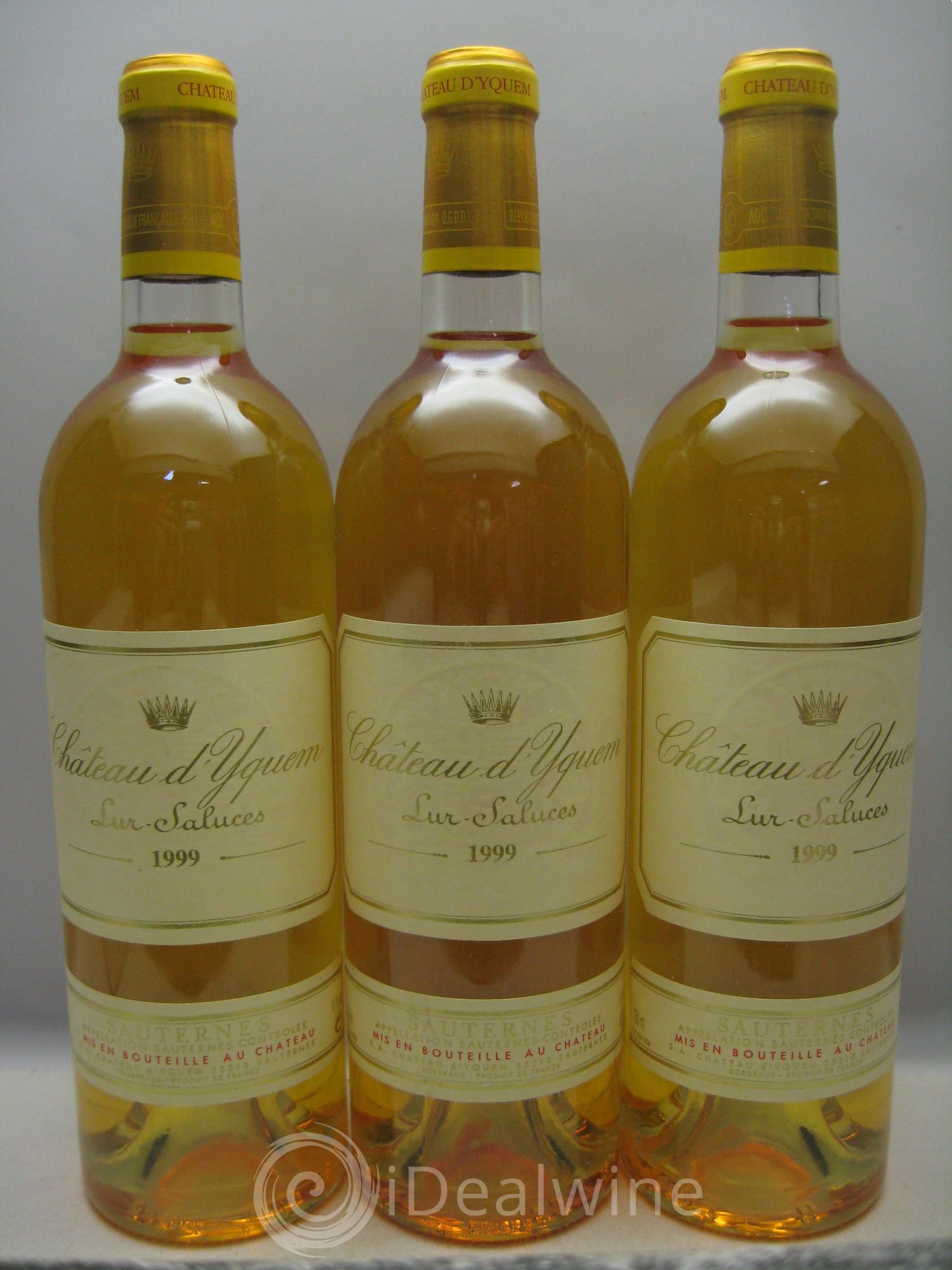 Château d' Yquem 1er Cru Classé Supérieur 1999 - Lotto di 6 bottiglie - 1