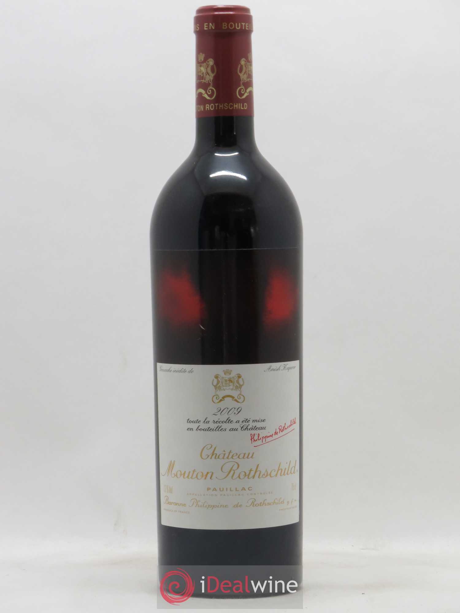 Château Mouton Rothschild 1er Grand Cru Classé 2009 - Lot de 1 bouteille - 0