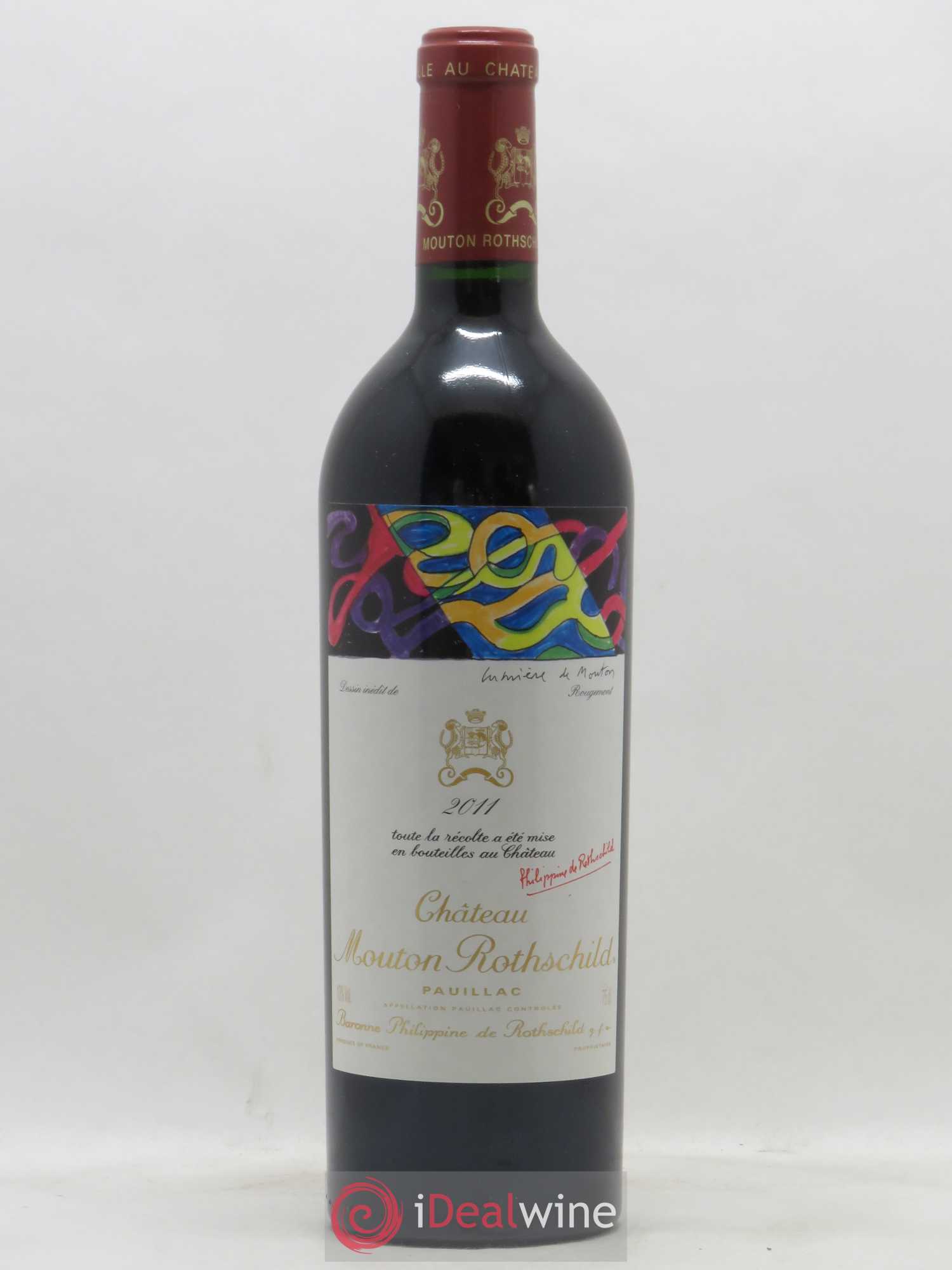 Château Mouton Rothschild 1er Grand Cru Classé 2011 - Lot de 1 bouteille - 0