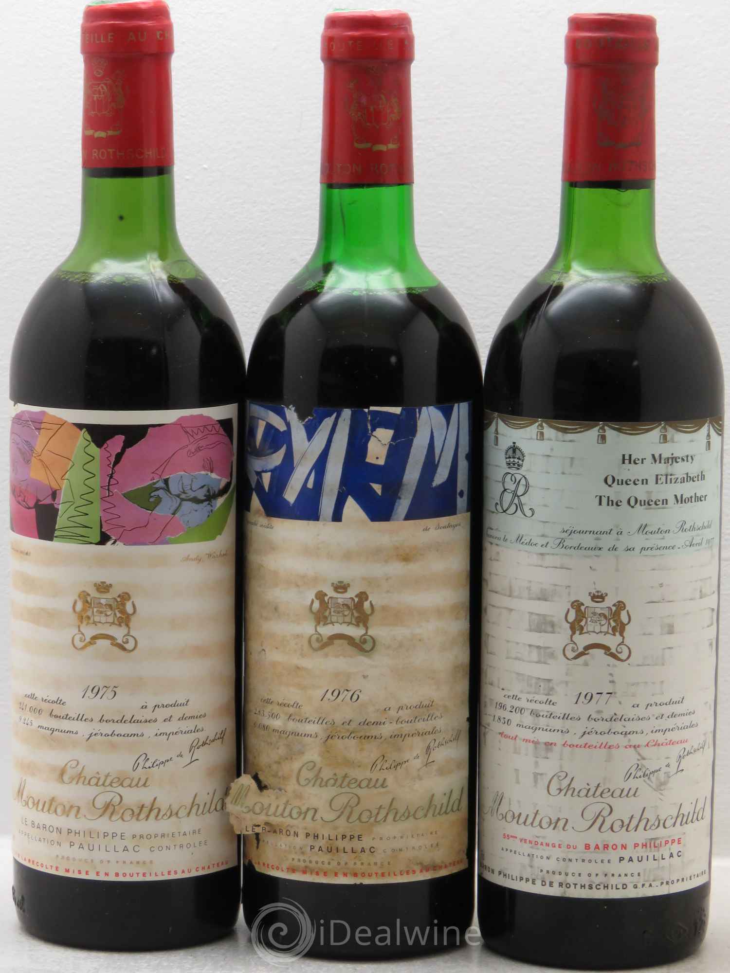 Mouton Rothschild 1960-2012 (Verticale 53 bt)  (Verticale complète de Ch. Mouton Rothschild de 1960 à 2012) - Lot de 53 bouteilles - 7